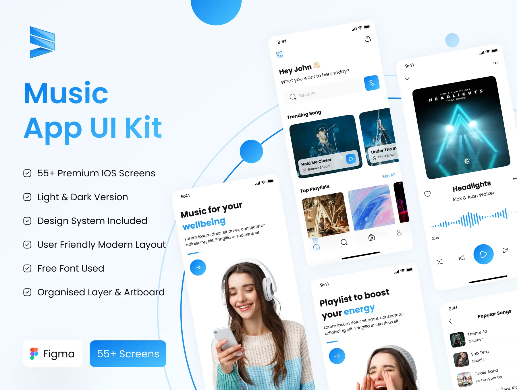 Music App UI Kit