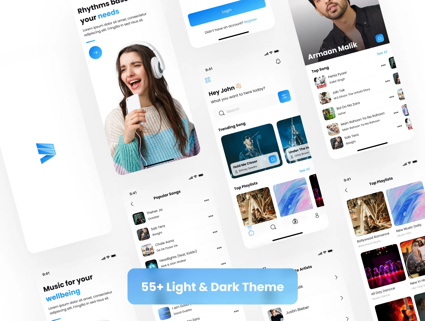 Music App UI Kit 5