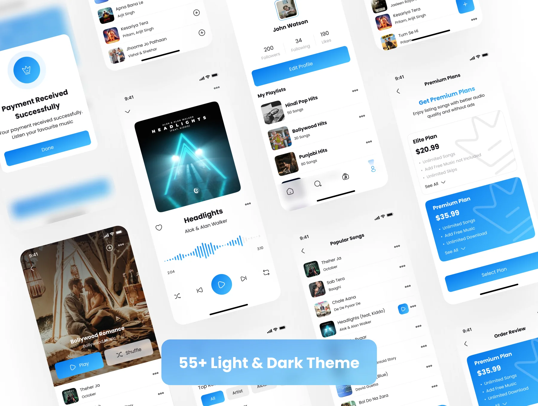 Music App UI Kit 6