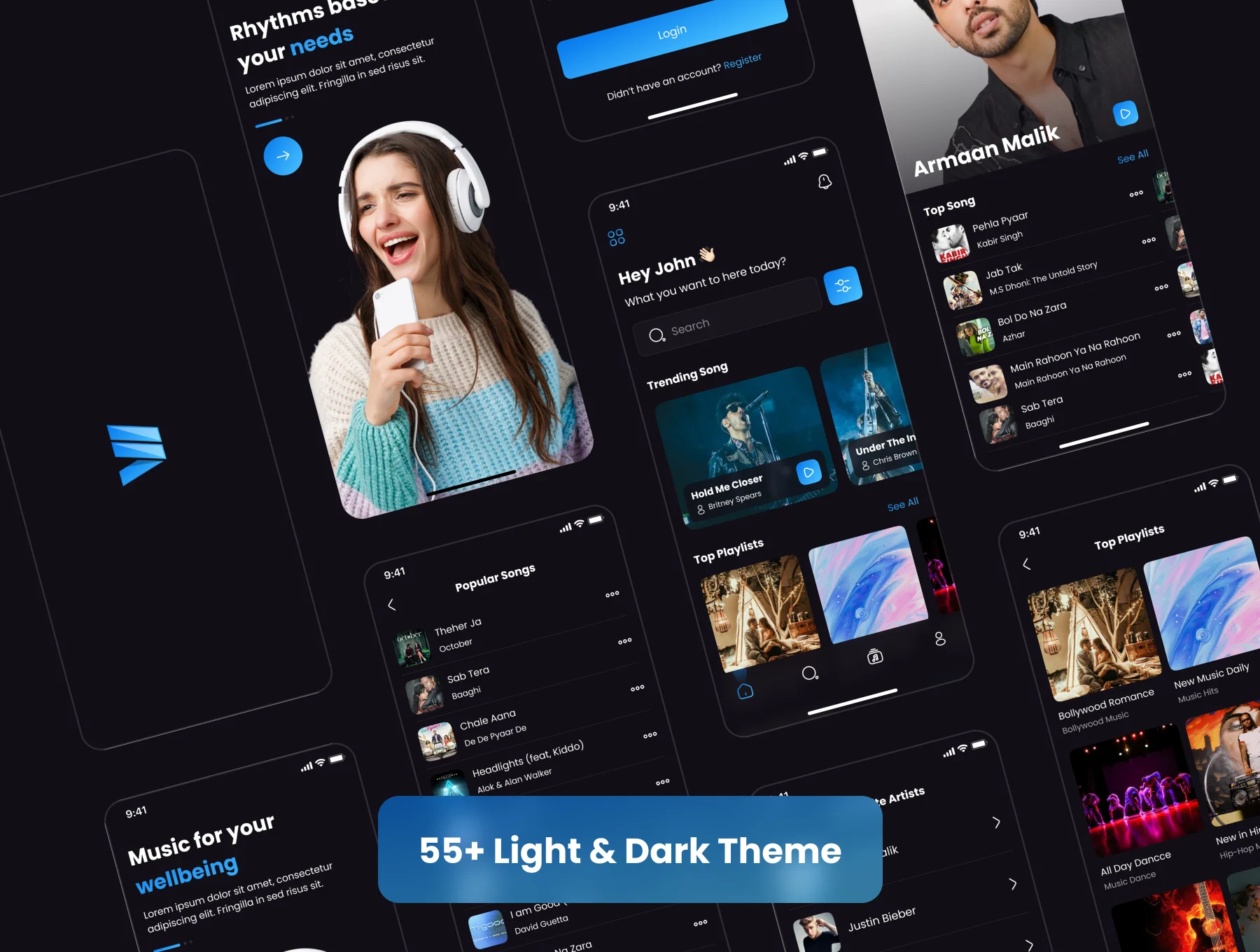 Music App UI Kit 7