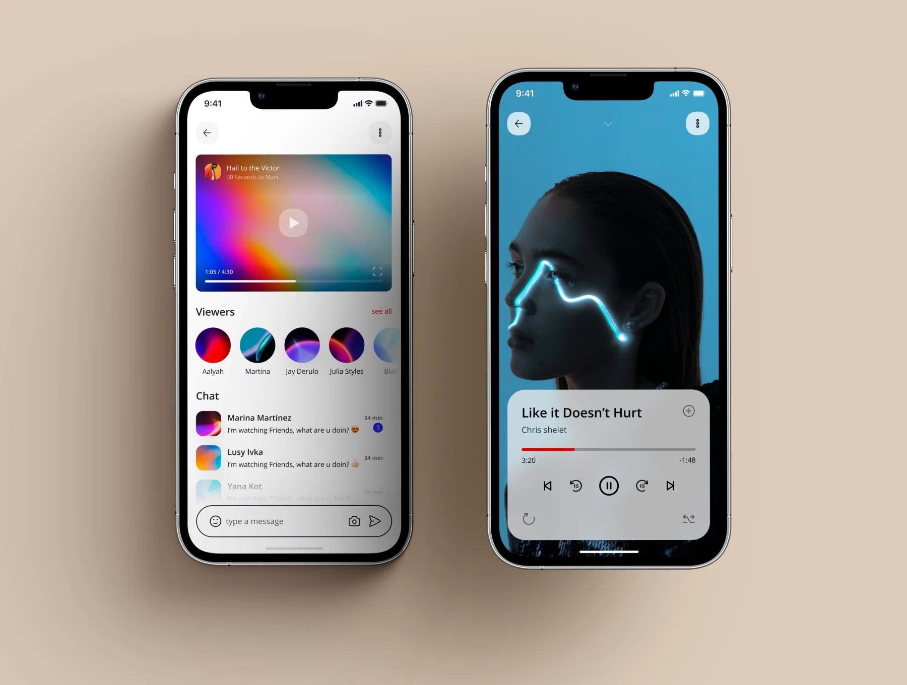 Music app UI Kit 13