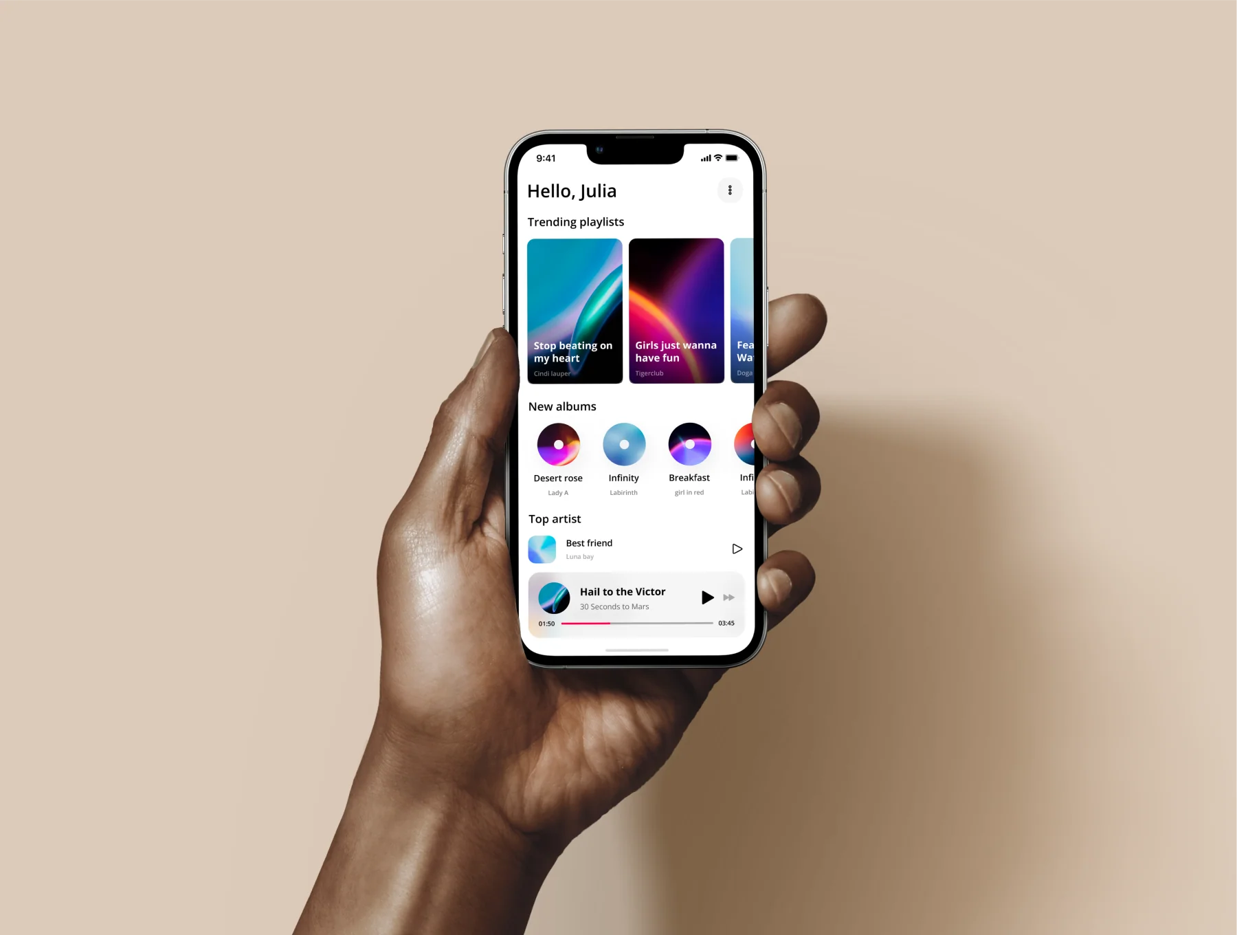 Music app UI Kit 14