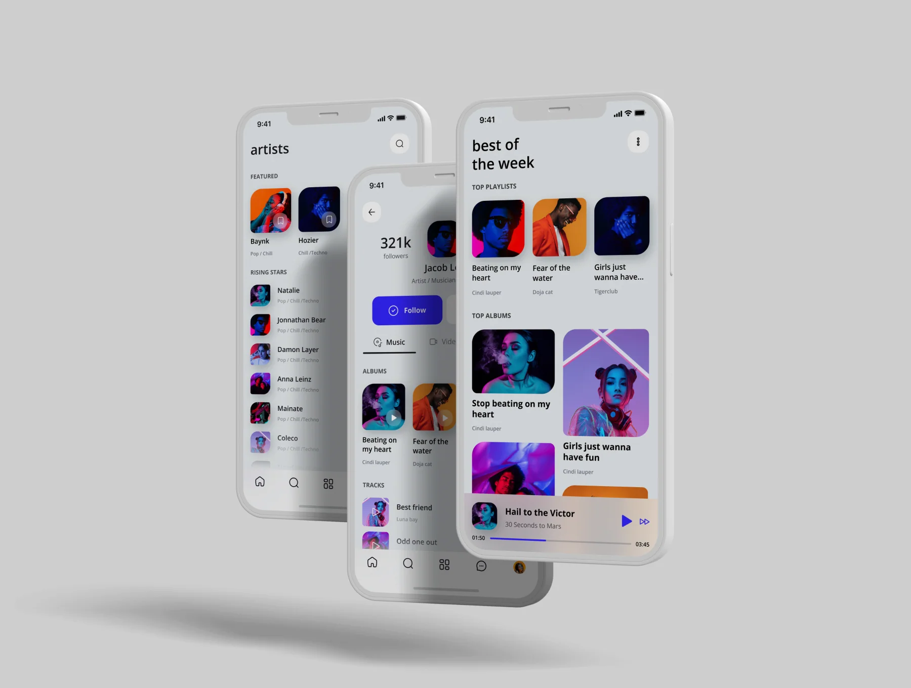 Music app UI Kit 2
