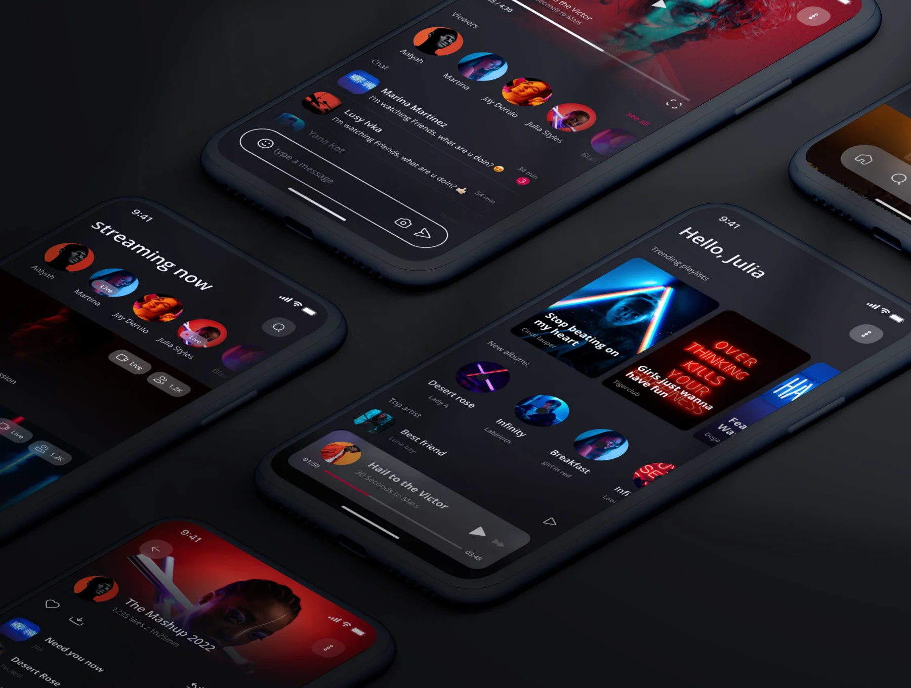 Music app UI Kit 5