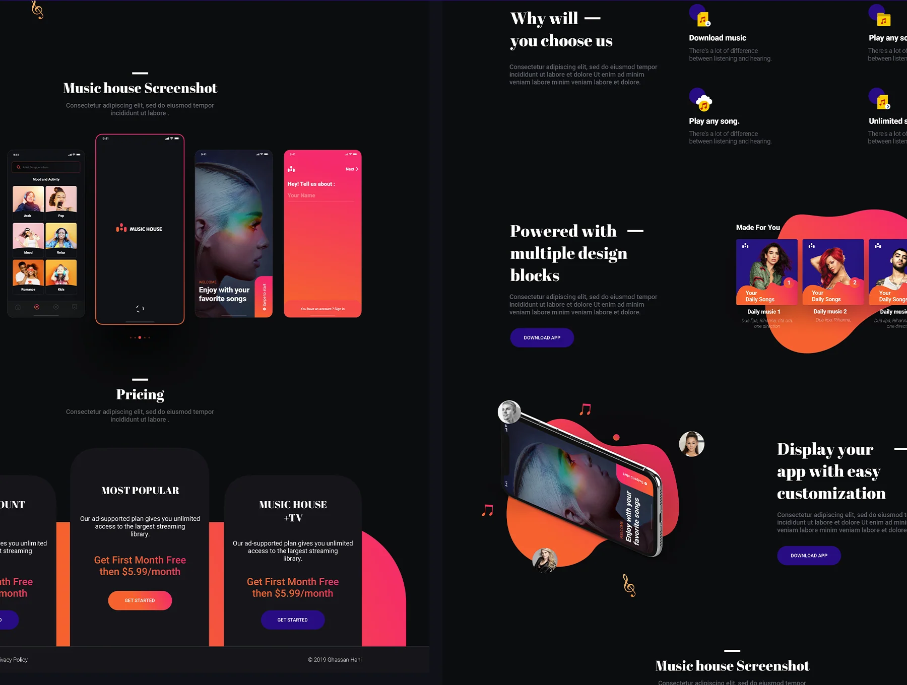 Music House Mobile UI Kit 6