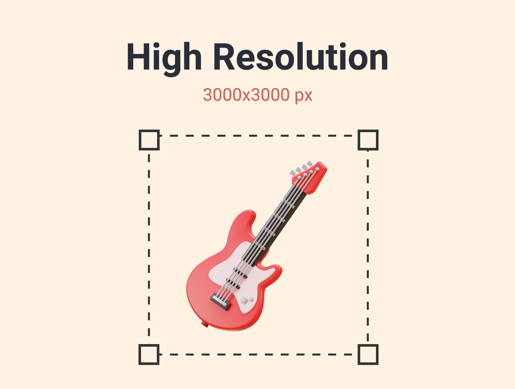 Music Instrument 3D Icon Pack 2