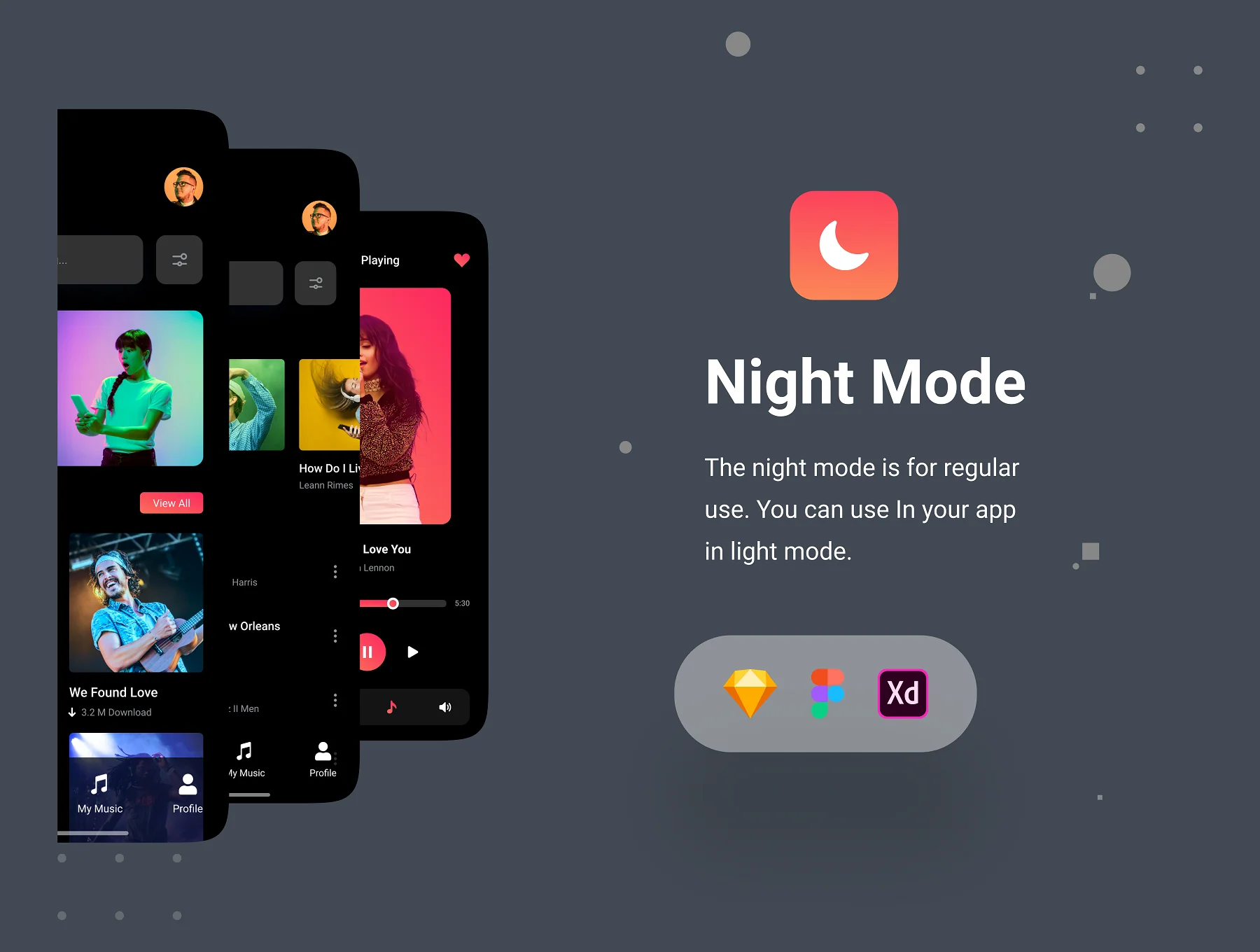 Music App UI kit 5