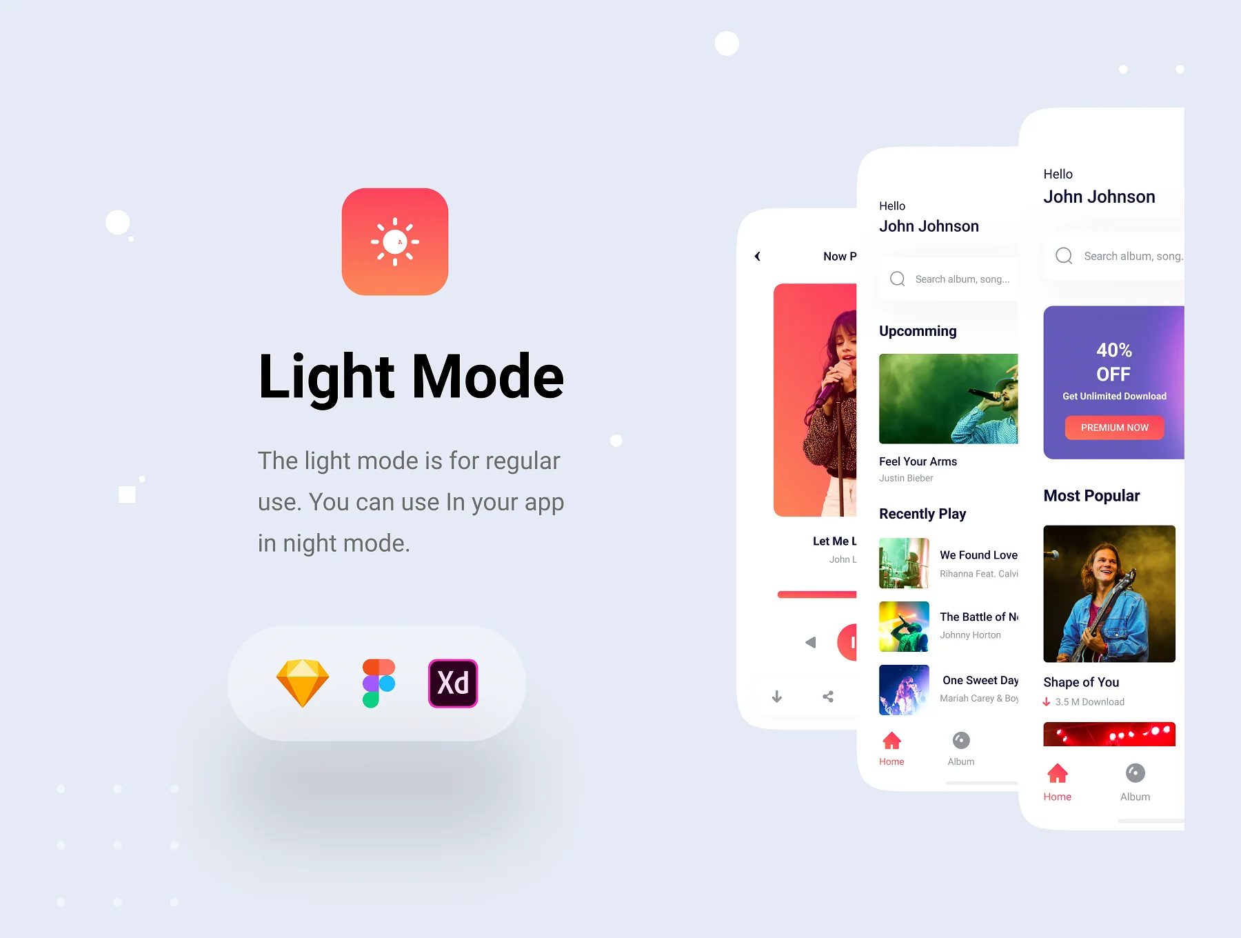 Music App UI kit 6