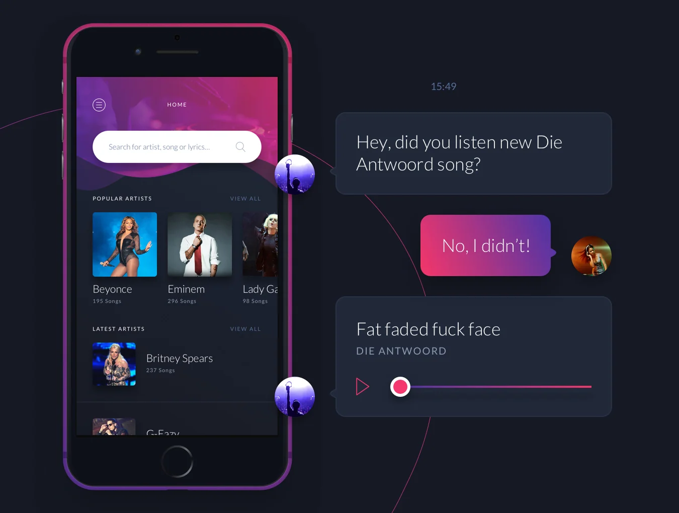 Music UI iOS Kit 7