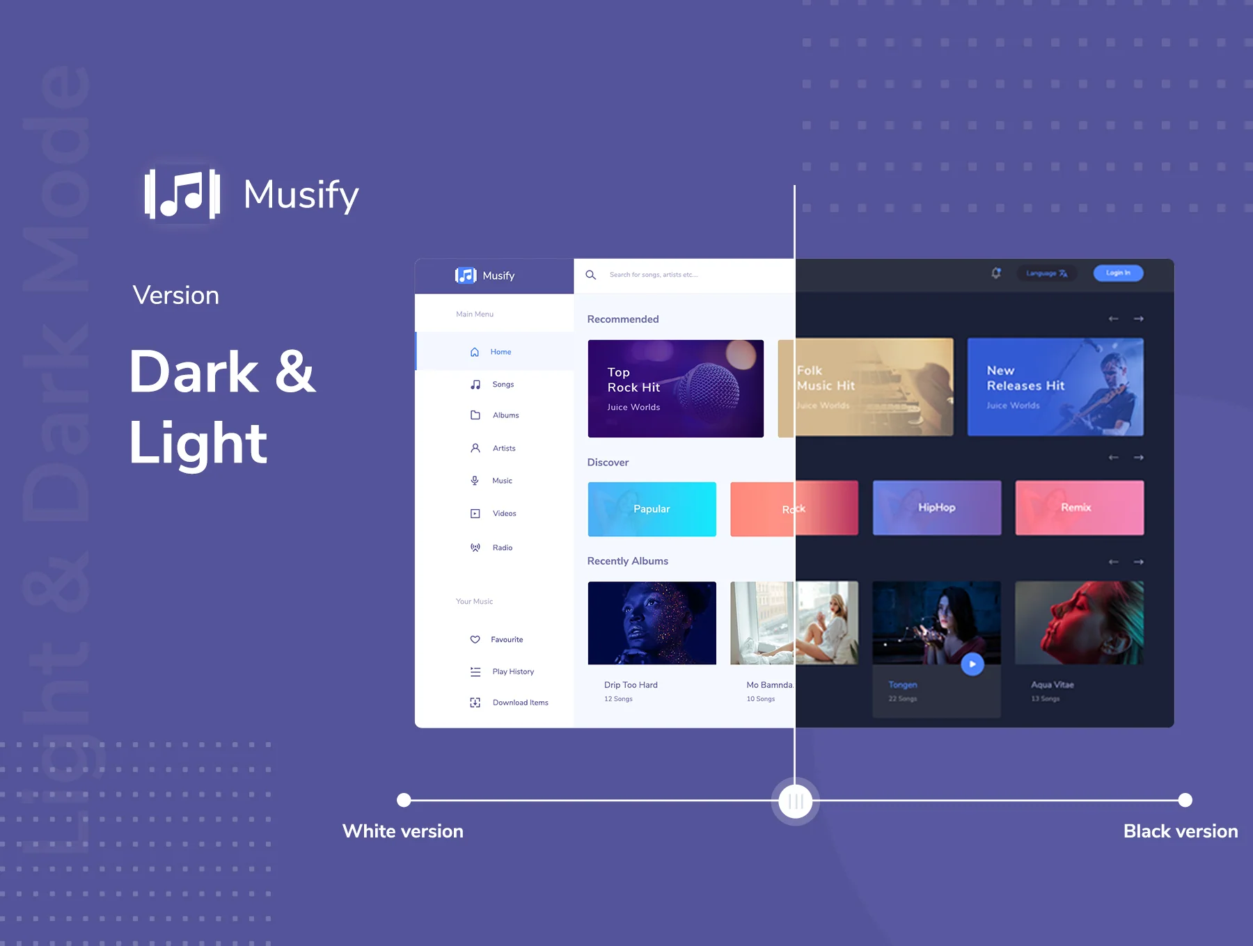 Musify - Web app UI ket 2