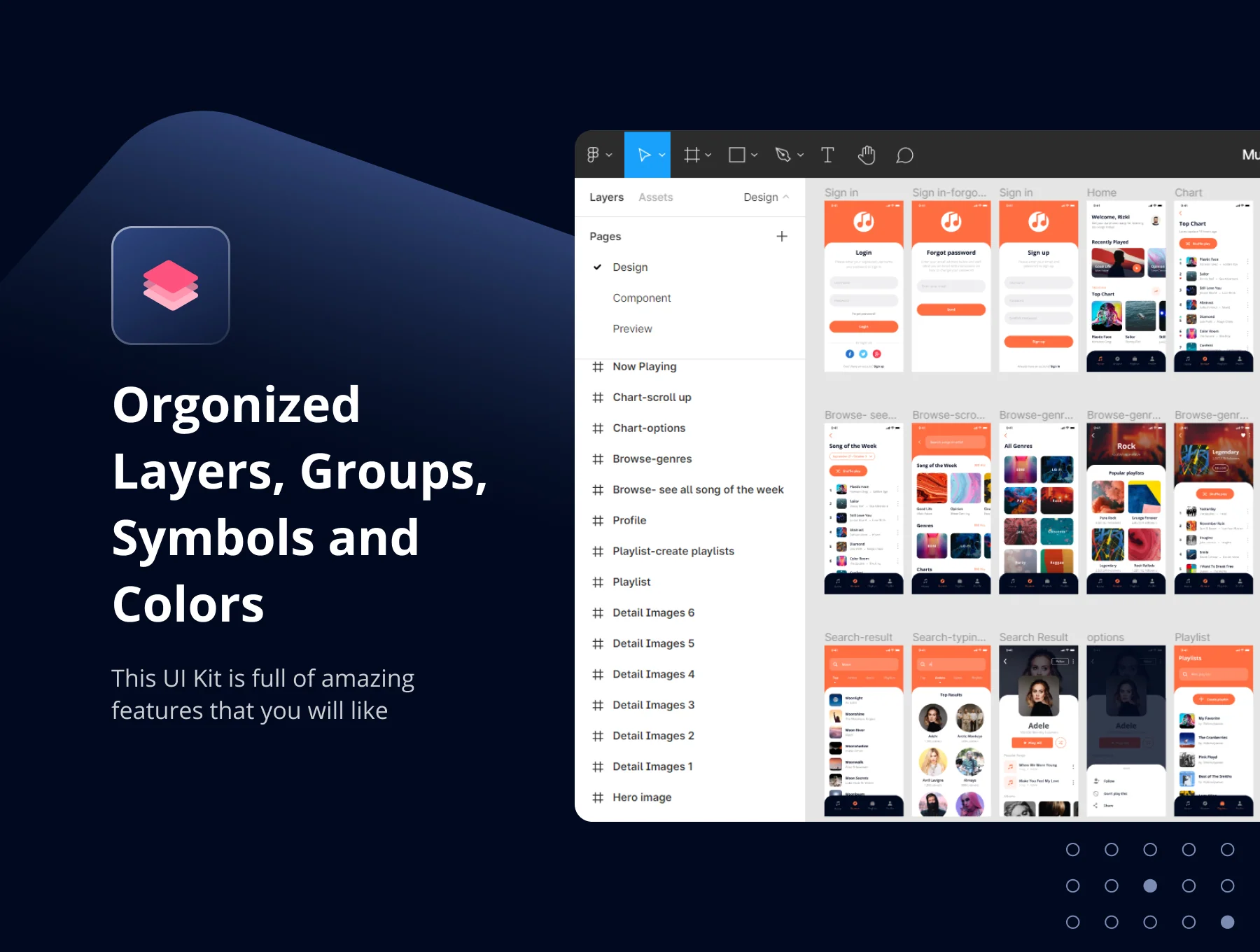 Musika - Music Player App UI Kit 3