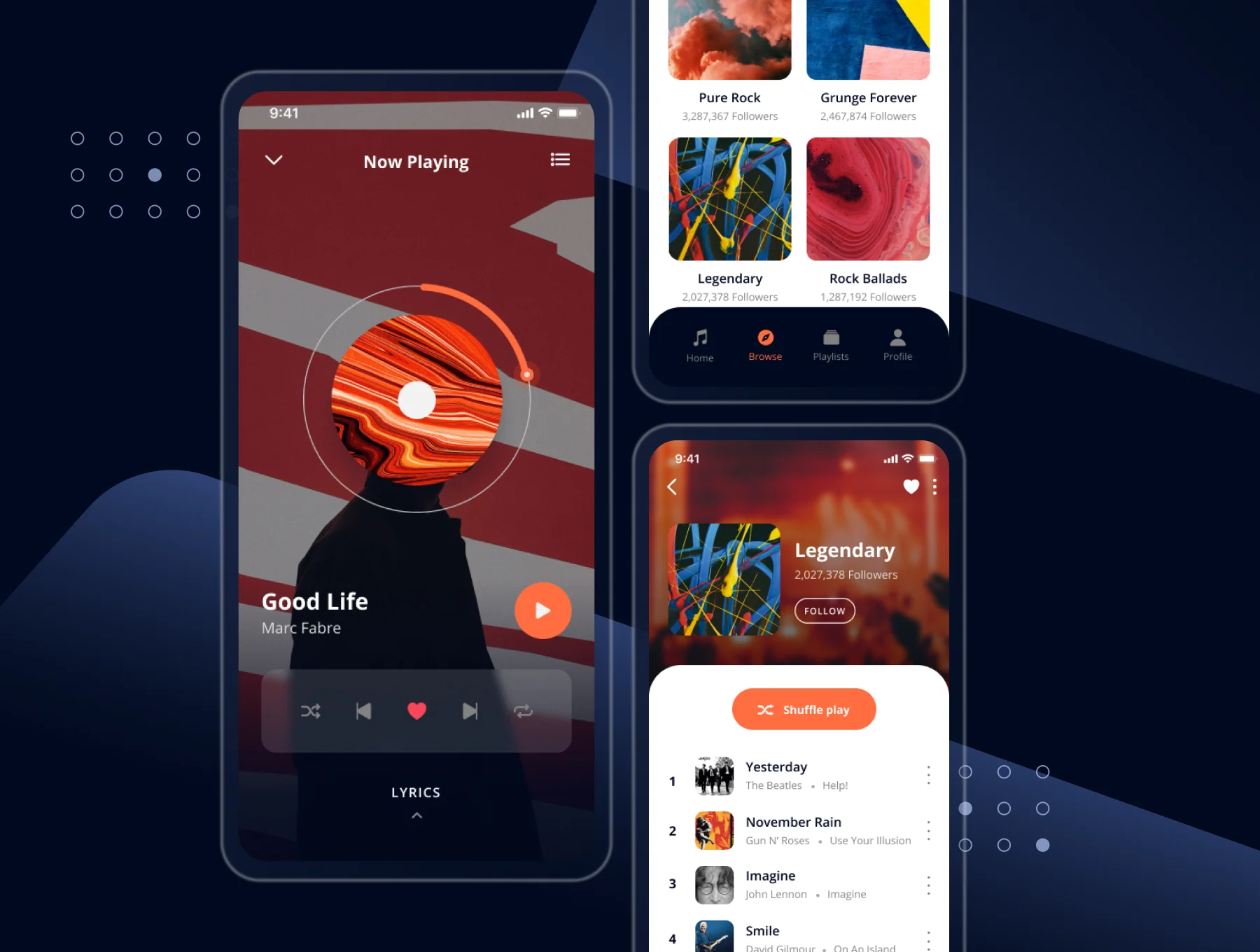 Musika - Music Player App UI Kit 4