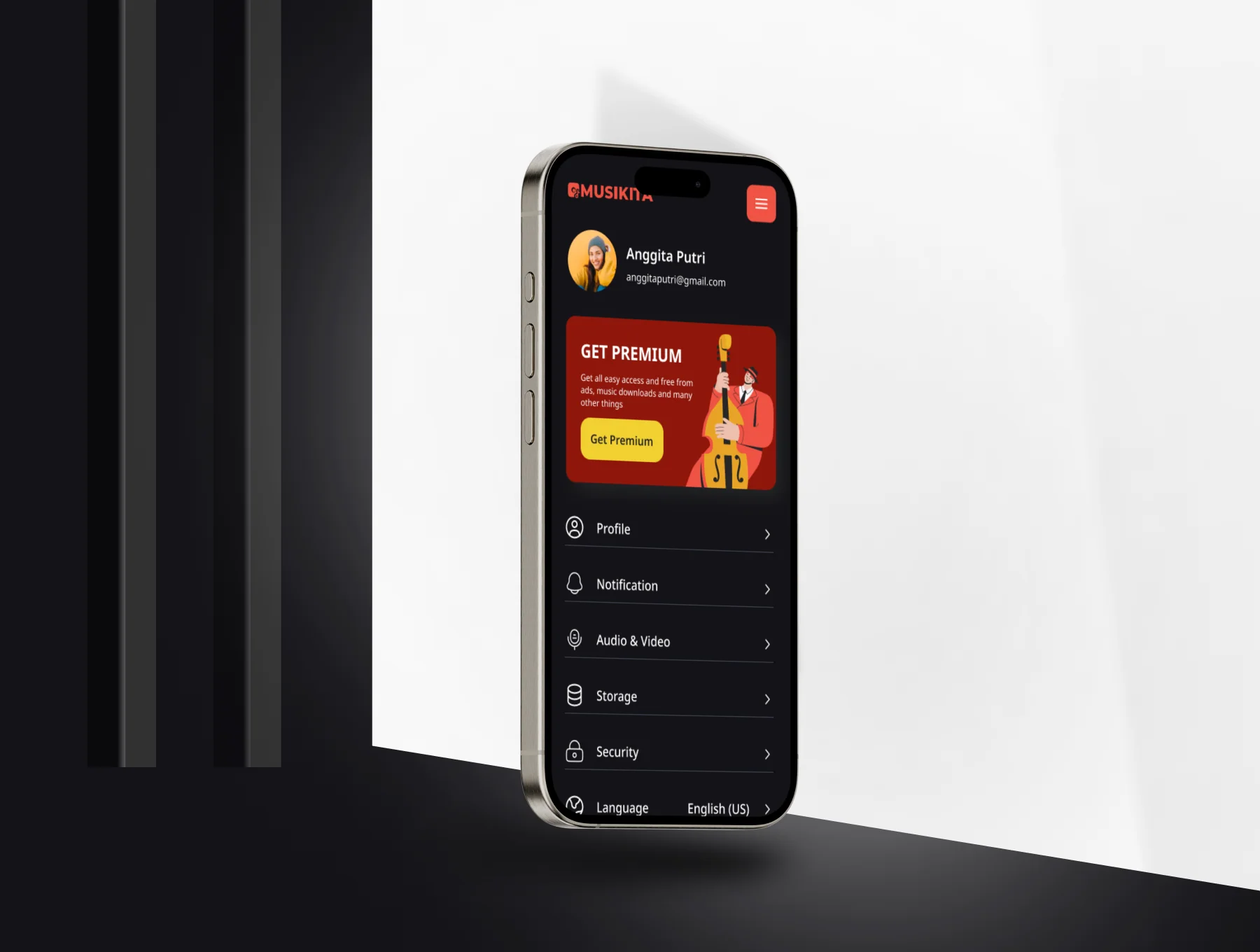 Musikita - Music Player Mobile App UI KIT 5
