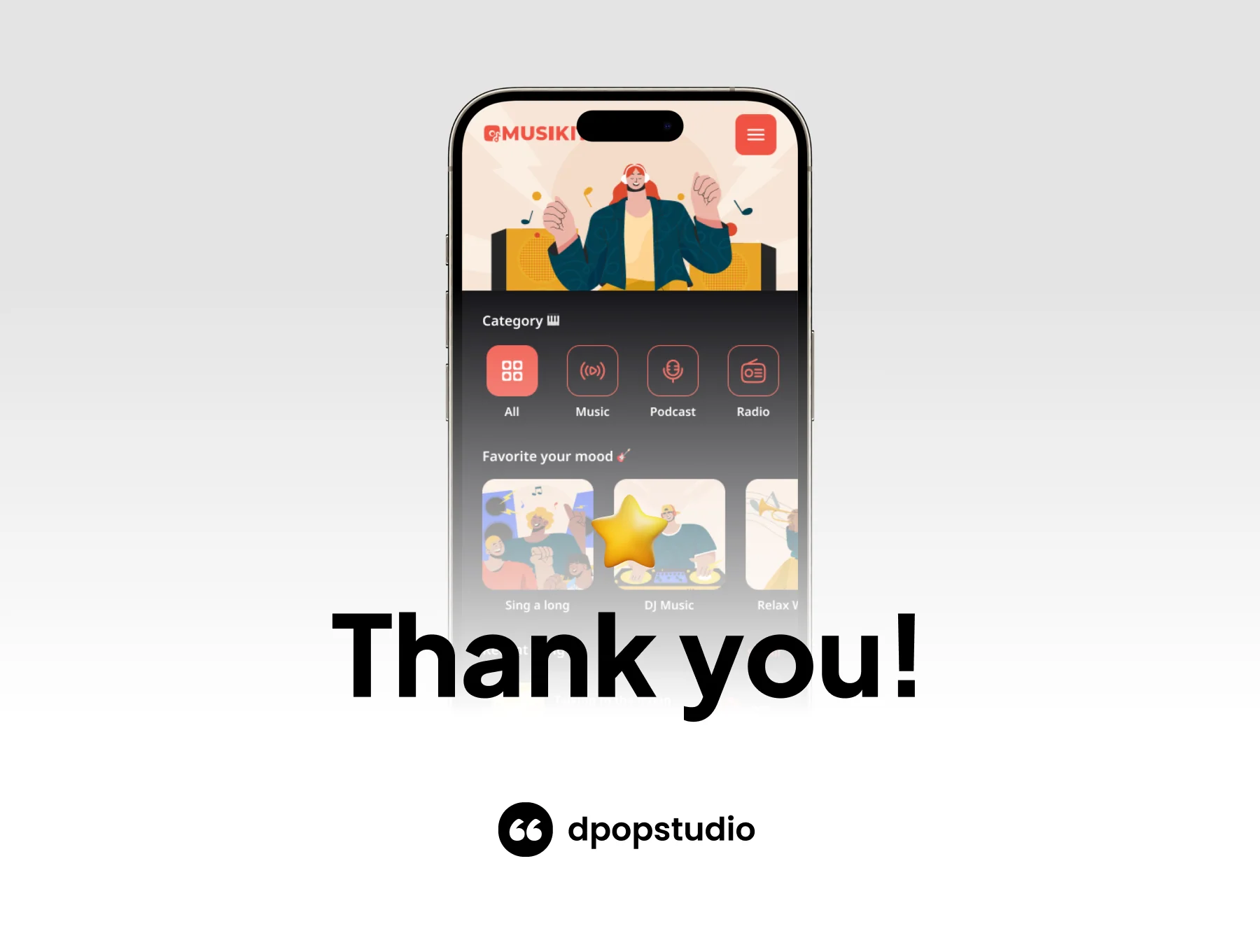 Musikita - Music Player Mobile App UI KIT 8