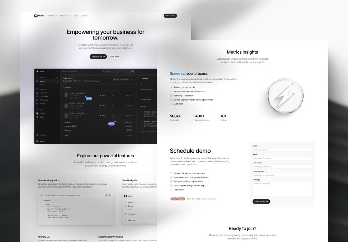 Muspil - Framer & Figma Template