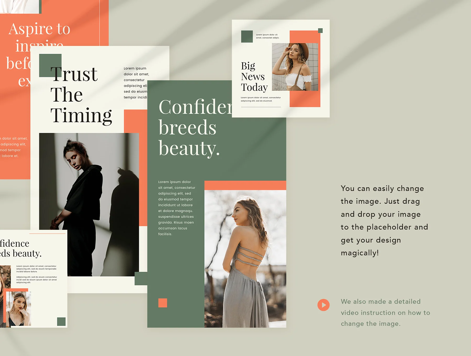 Mutiara Instagram Pack Template 4