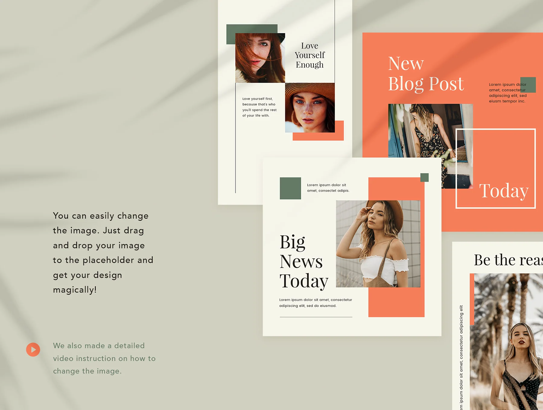Mutiara Instagram Pack Template 5