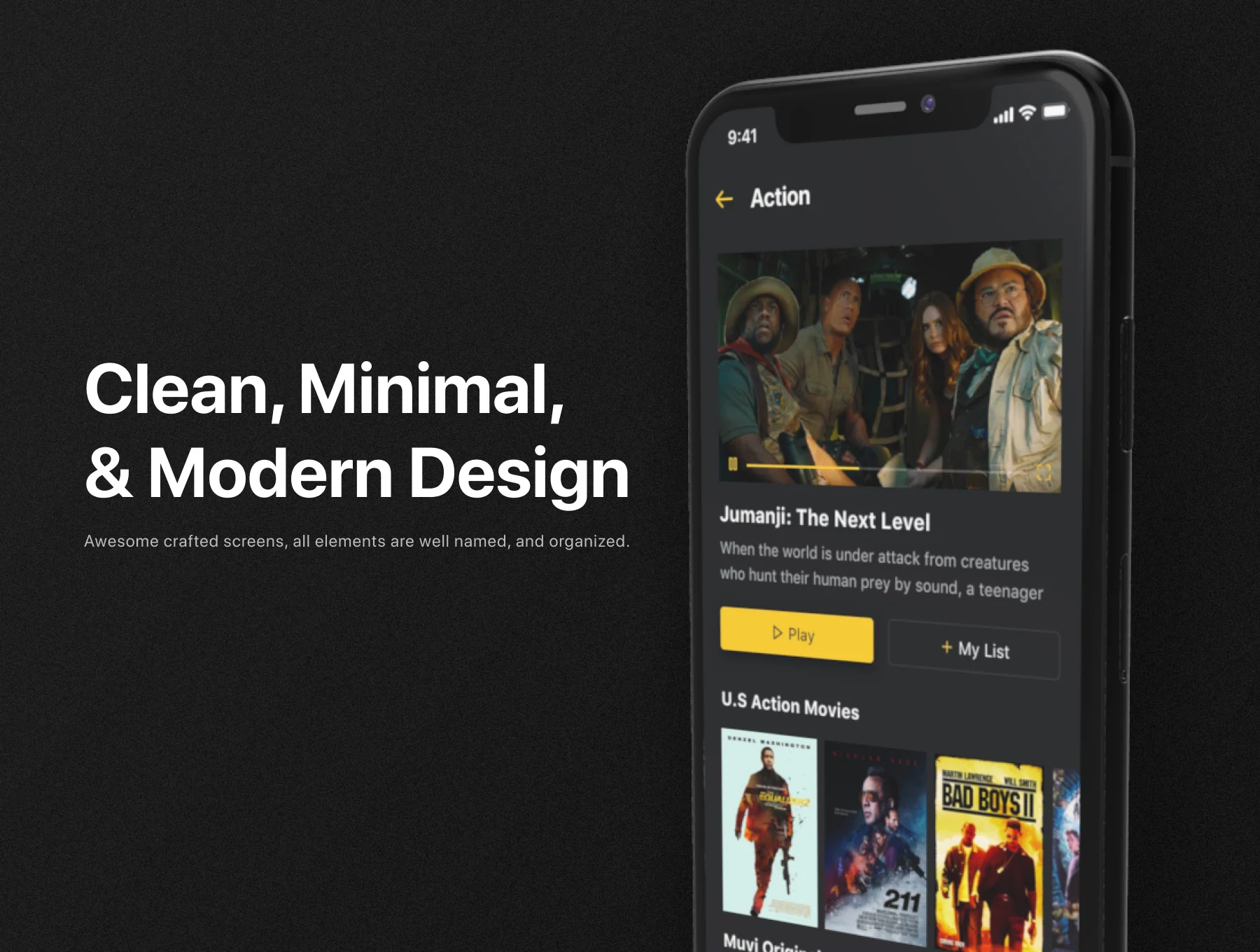 Muvi - Movie Streaming UI Kit 5