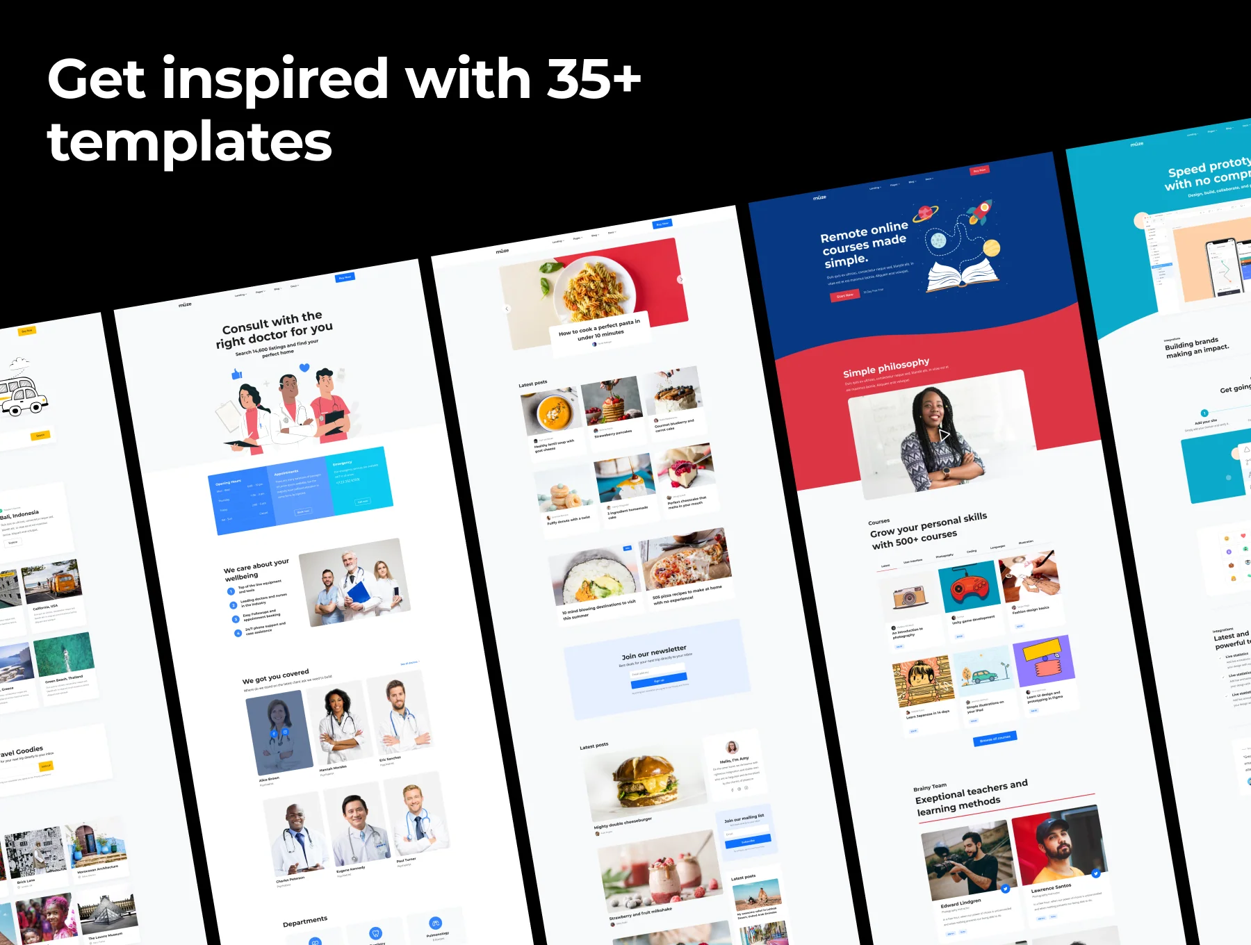 Muze Multi Purpose HTML5 Template 5