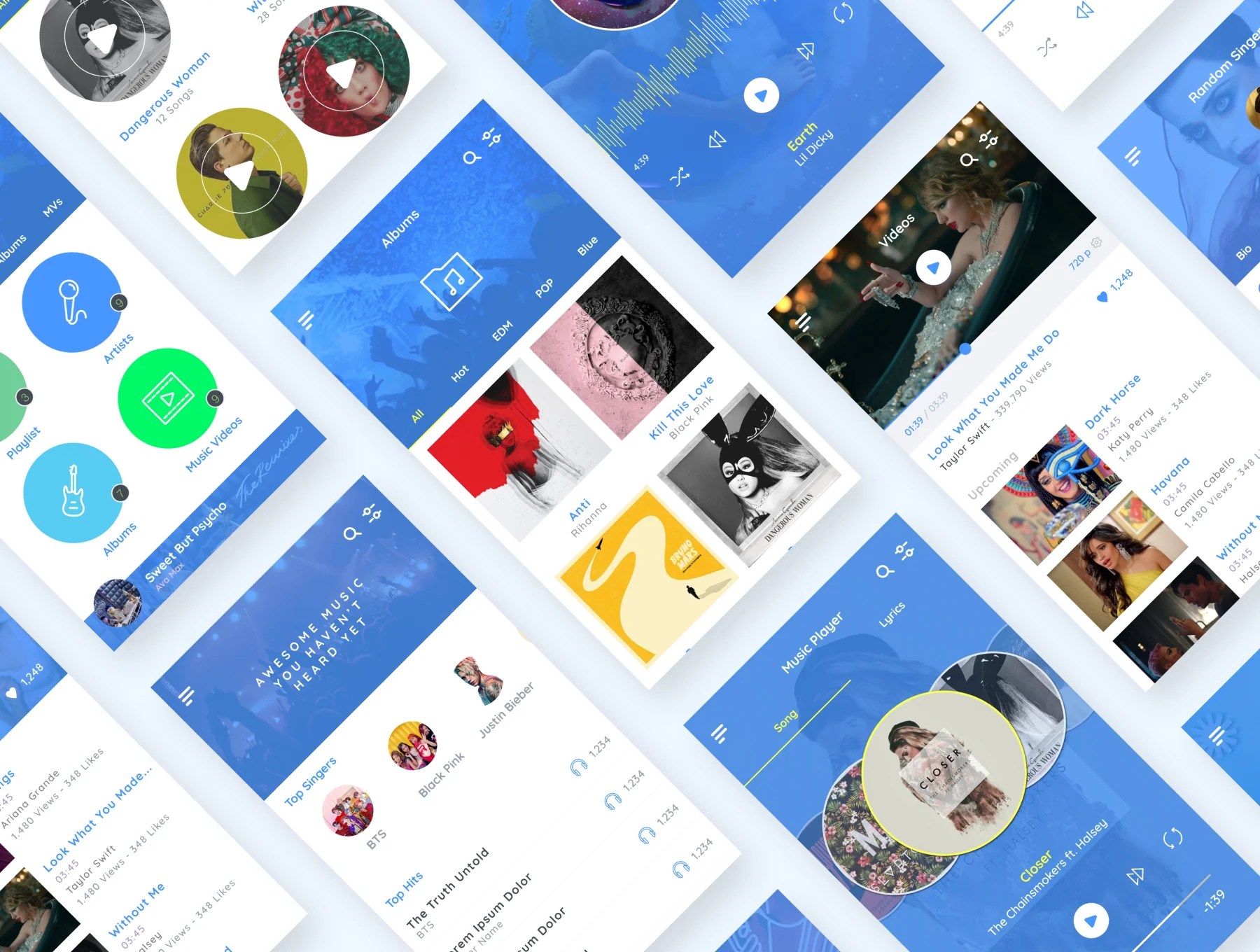Muzika - Music UI Kit 5
