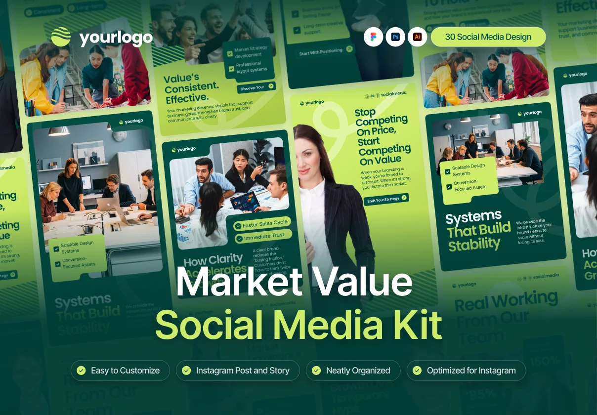 MV - Market Value Social Media Kit