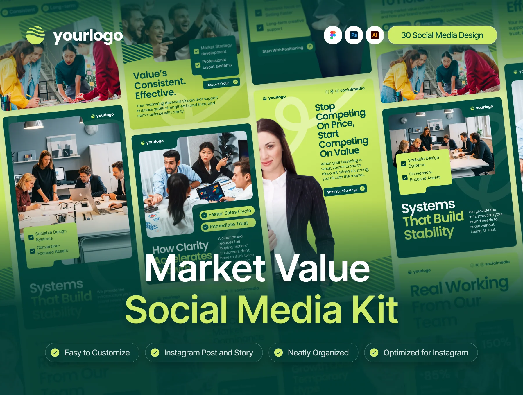 MV - Market Value Social Media Kit