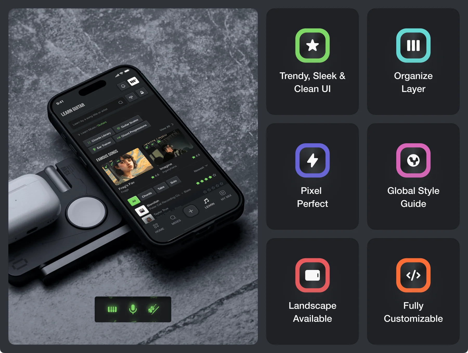 MXStudio Pro - Ultimate DAW & Music Ecosystem UI Kit 2