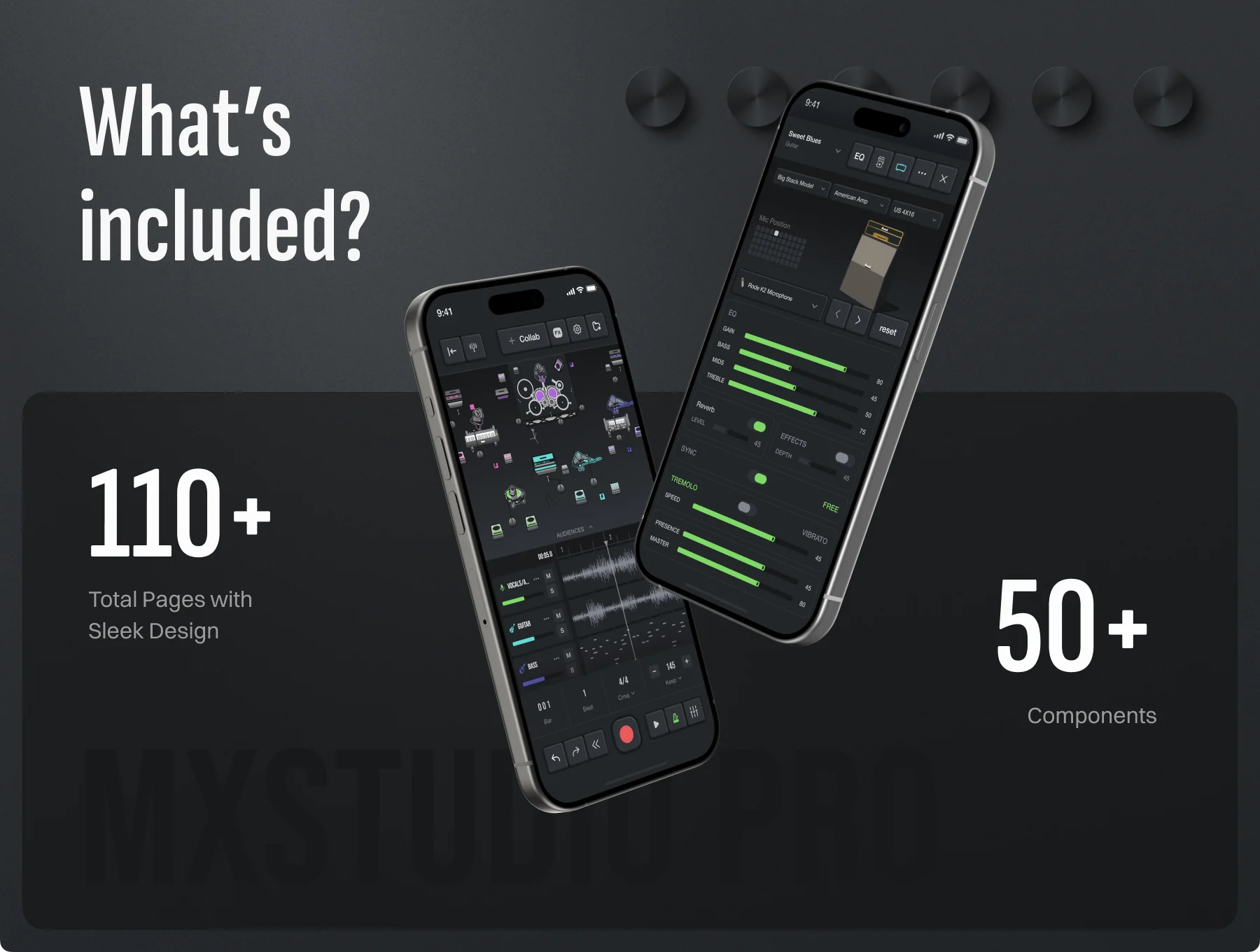 MXStudio Pro - Ultimate DAW & Music Ecosystem UI Kit 4