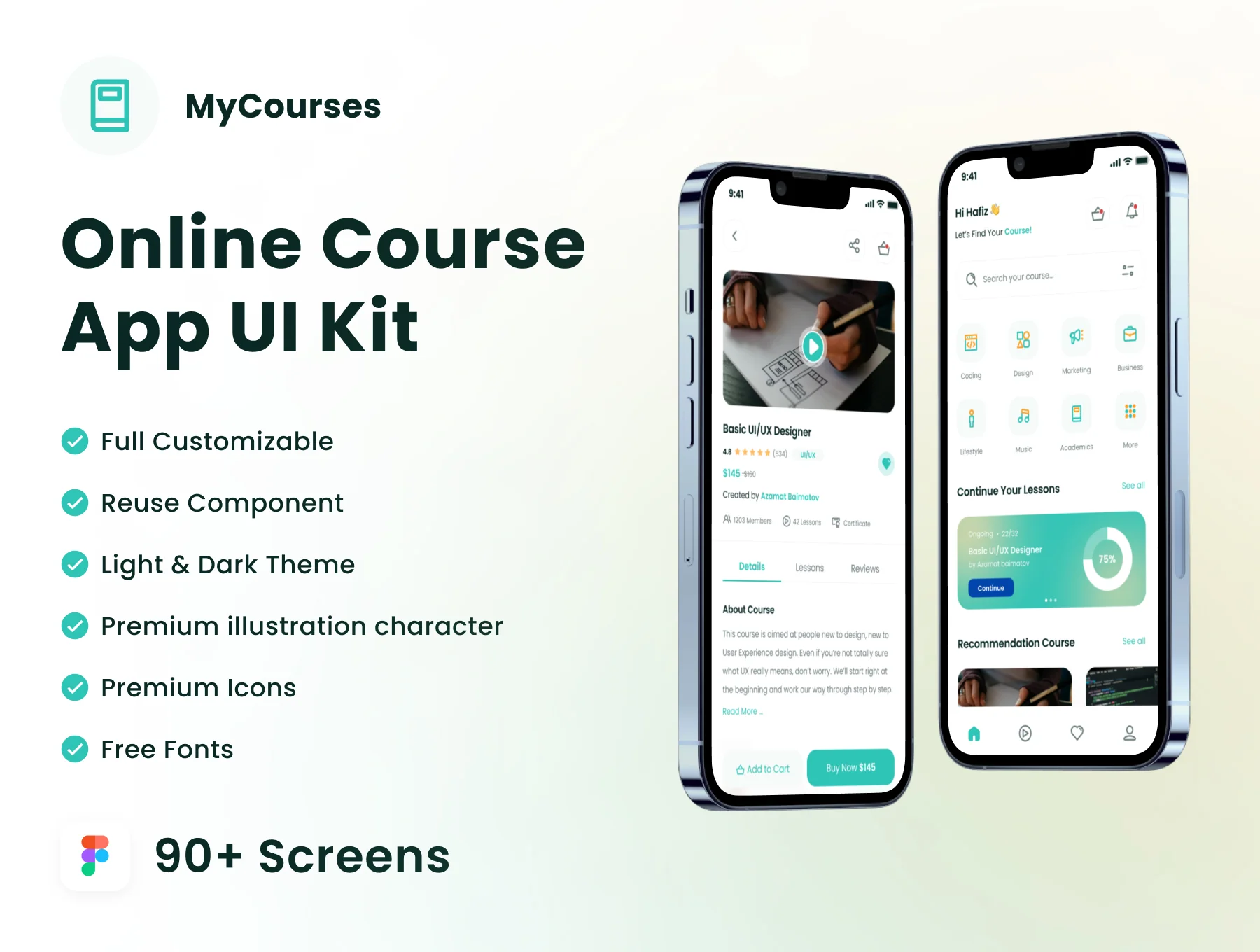 My Course UI Kit