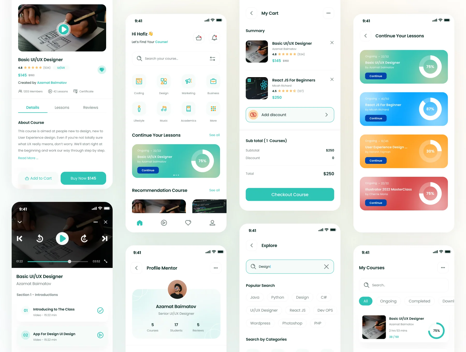 My Course UI Kit 6