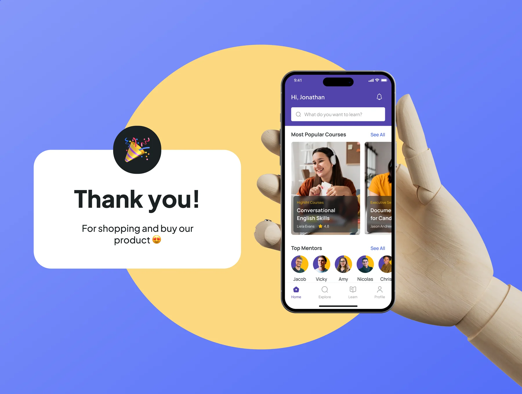 My Courses - Online Courses App UI Kit 4