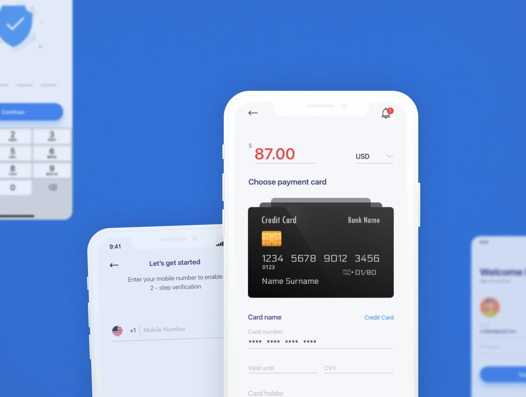 My Exam app UI kit 12