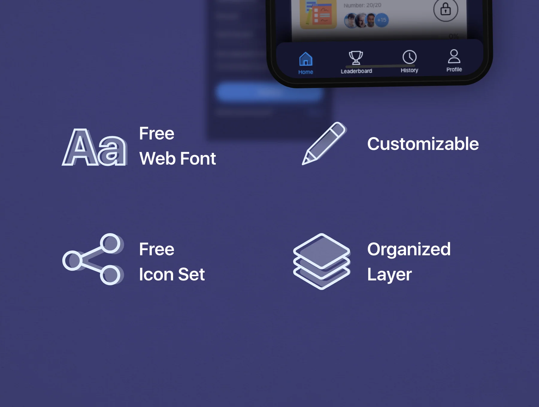My Exam app UI kit 17