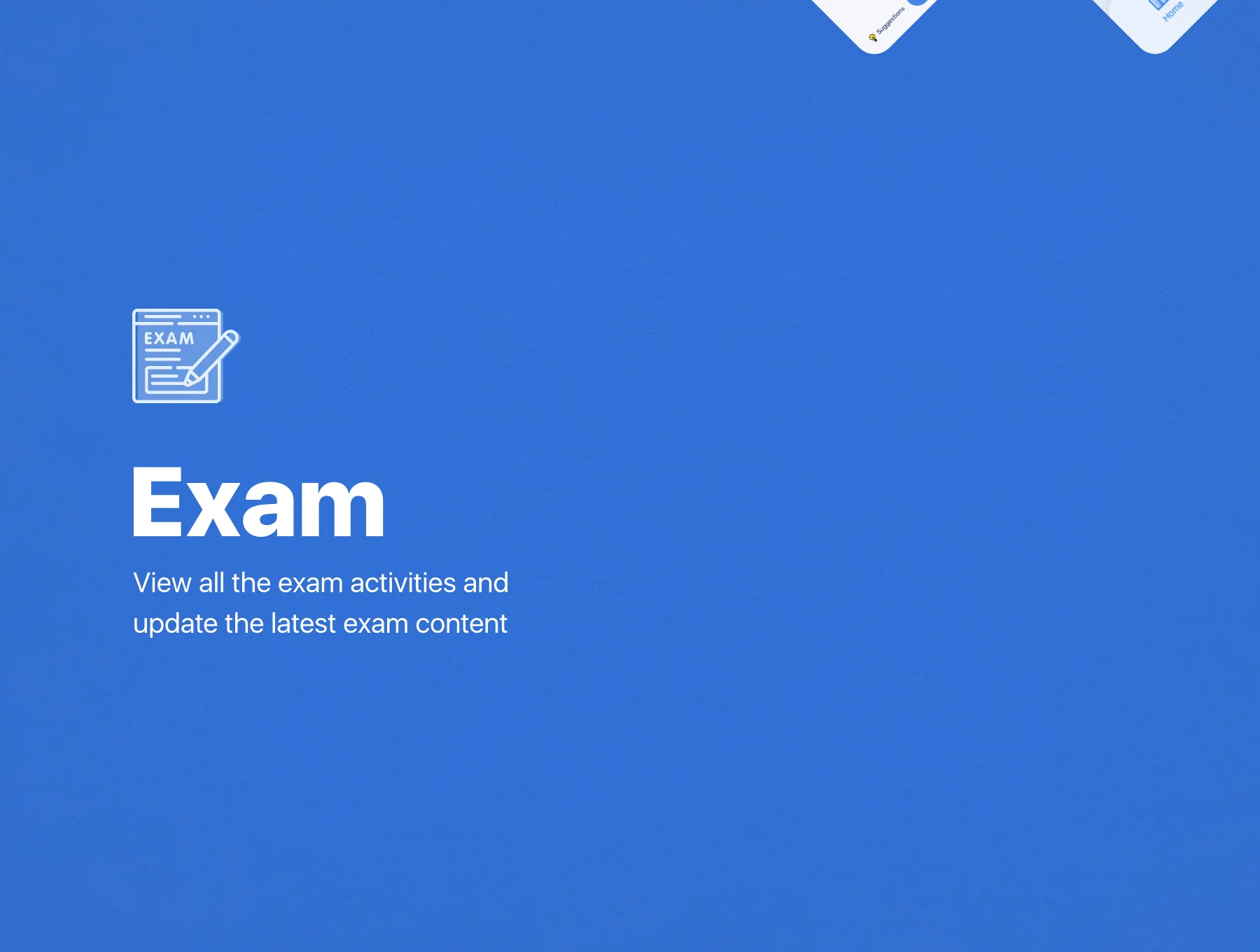 My Exam app UI kit 4