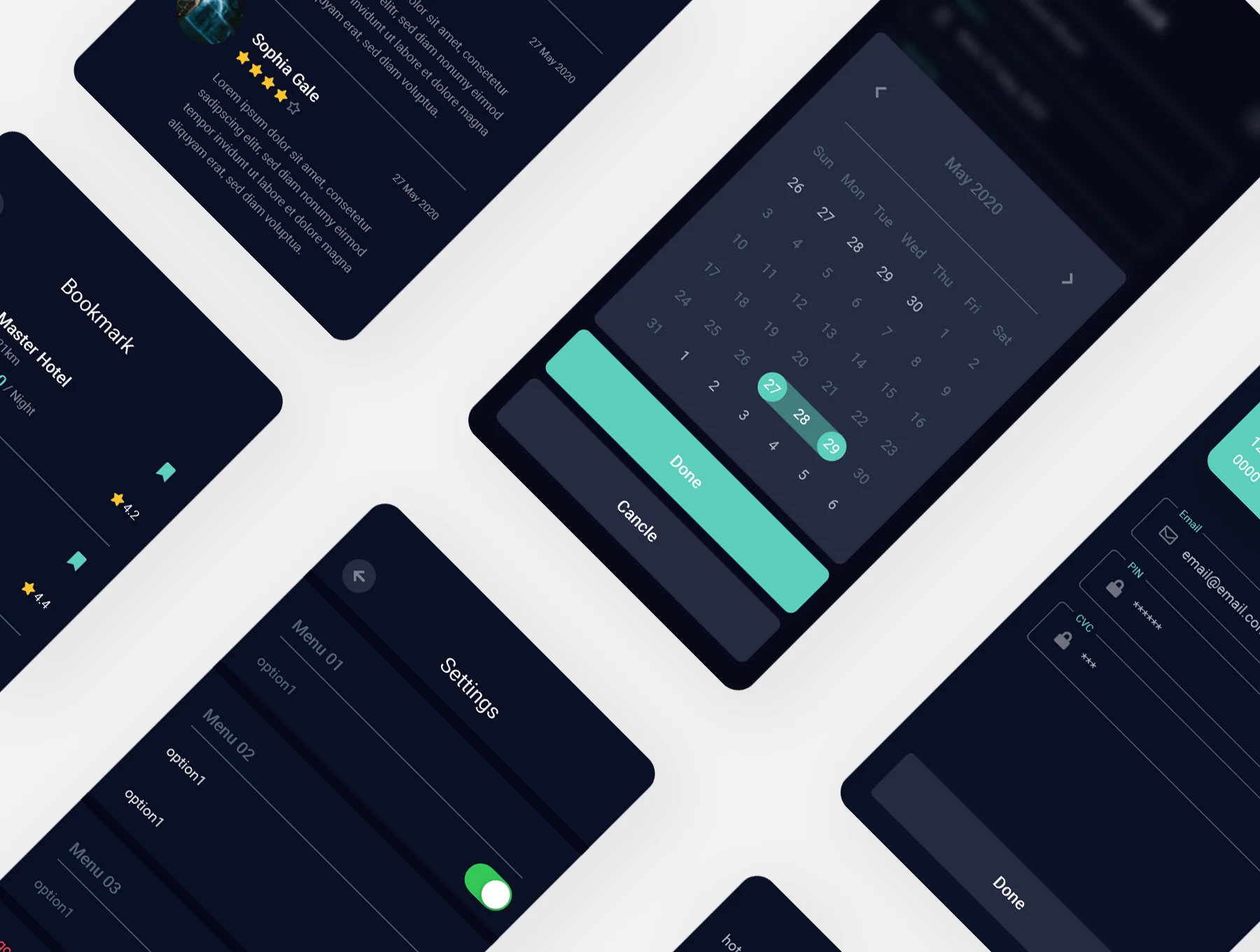 My Room - Hotel Booking Mobile App UI KIT 5