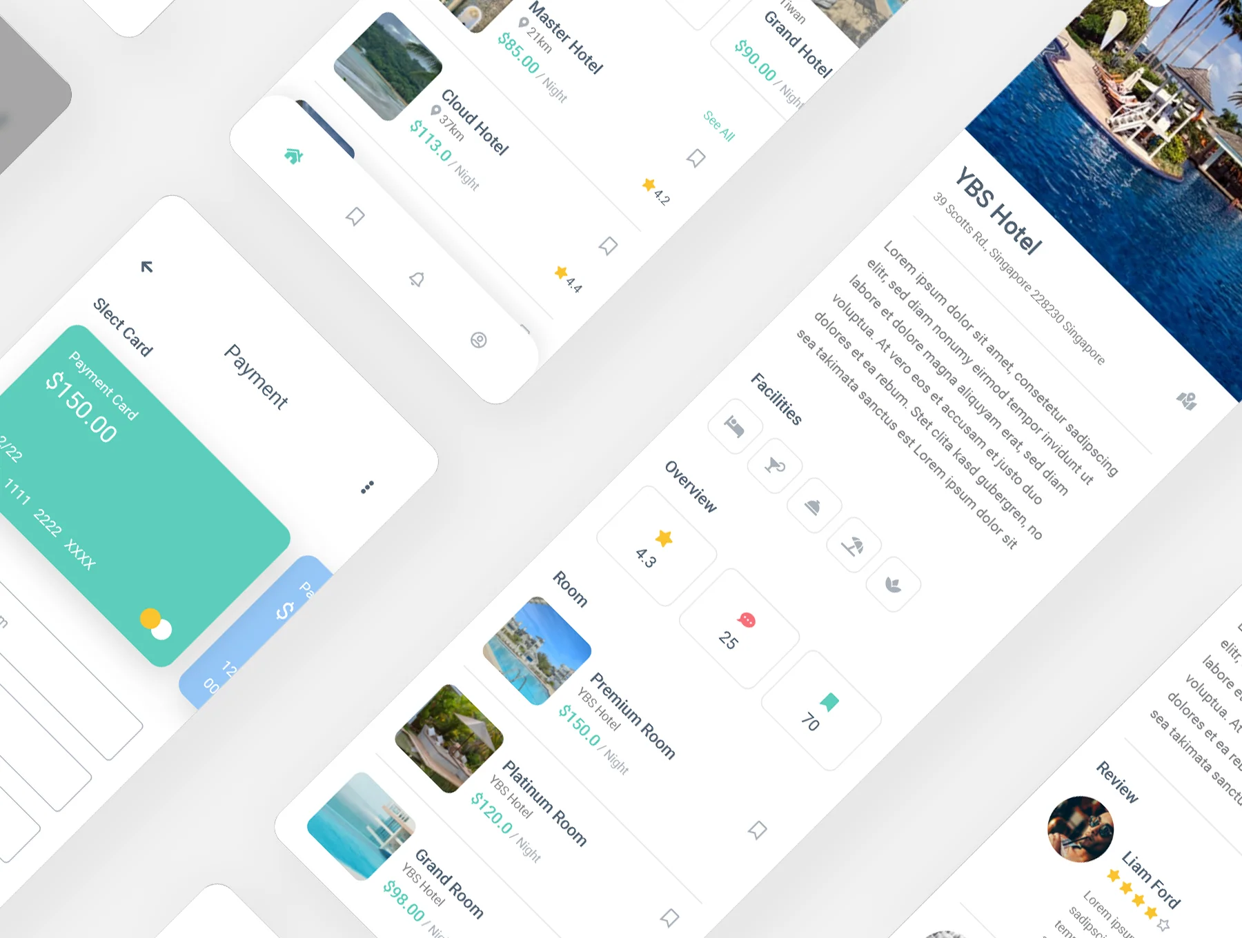 My Room - Hotel Booking Mobile App UI KIT 6
