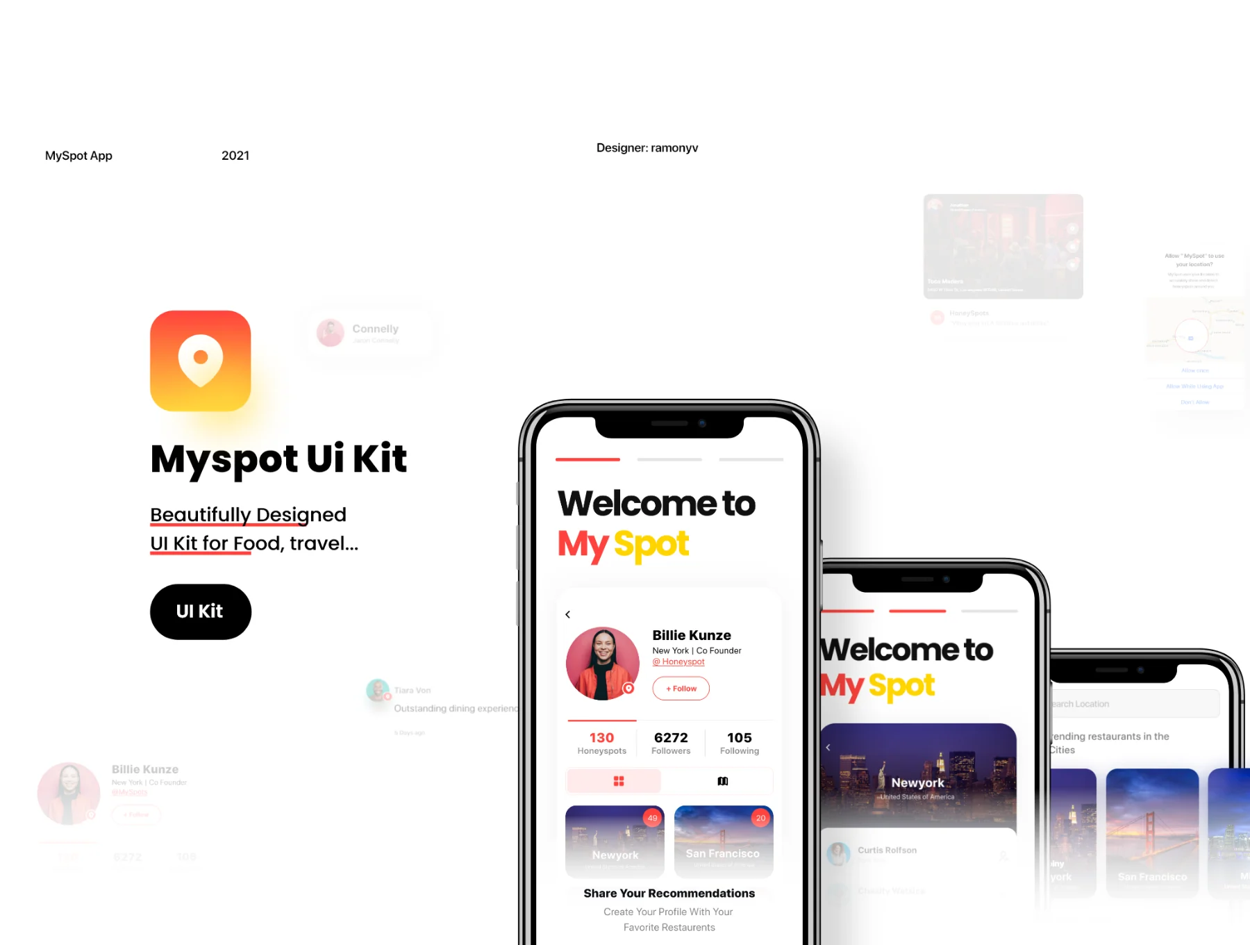 My Spot UI Kit 2