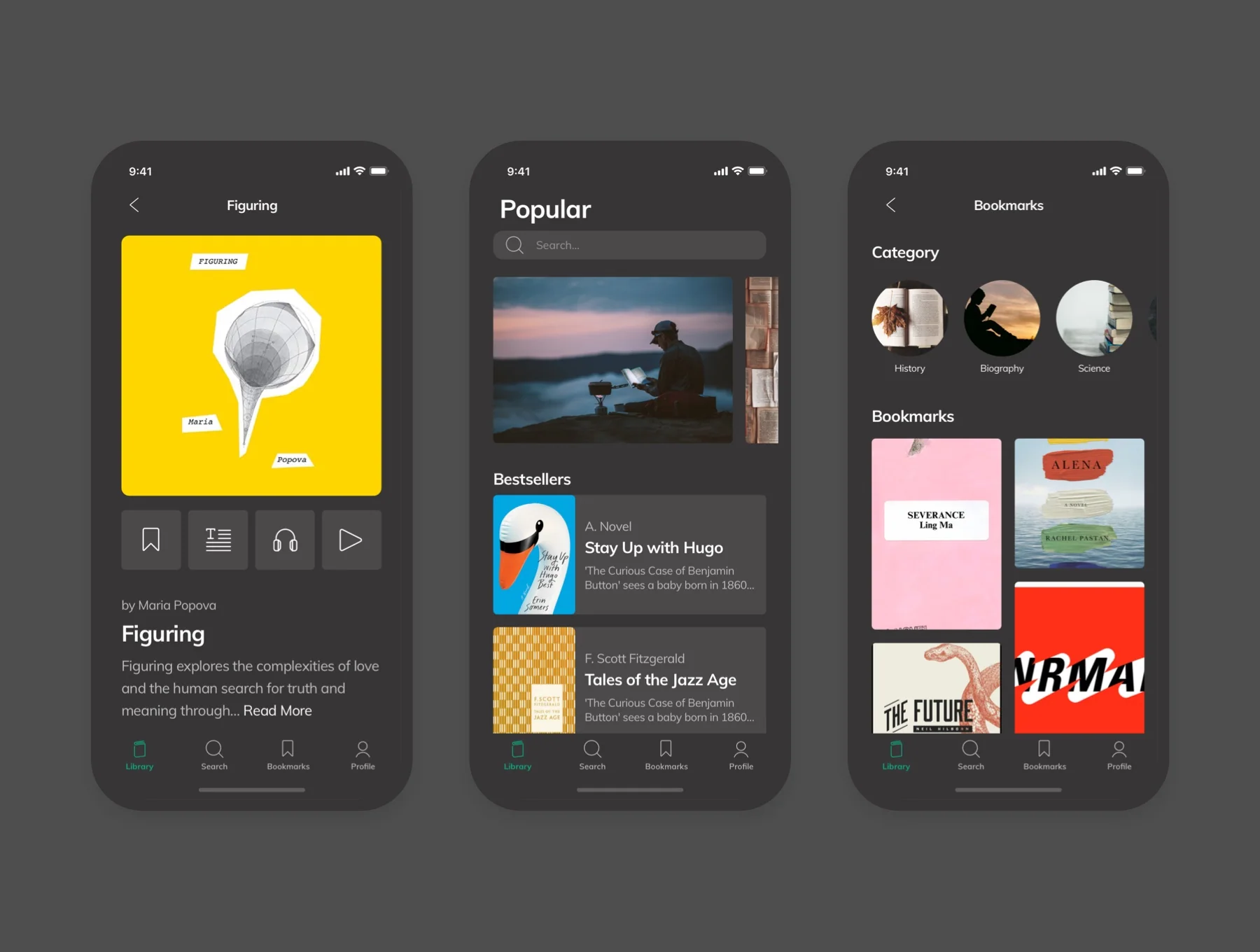 MyBooks Reading App UI Kit 7