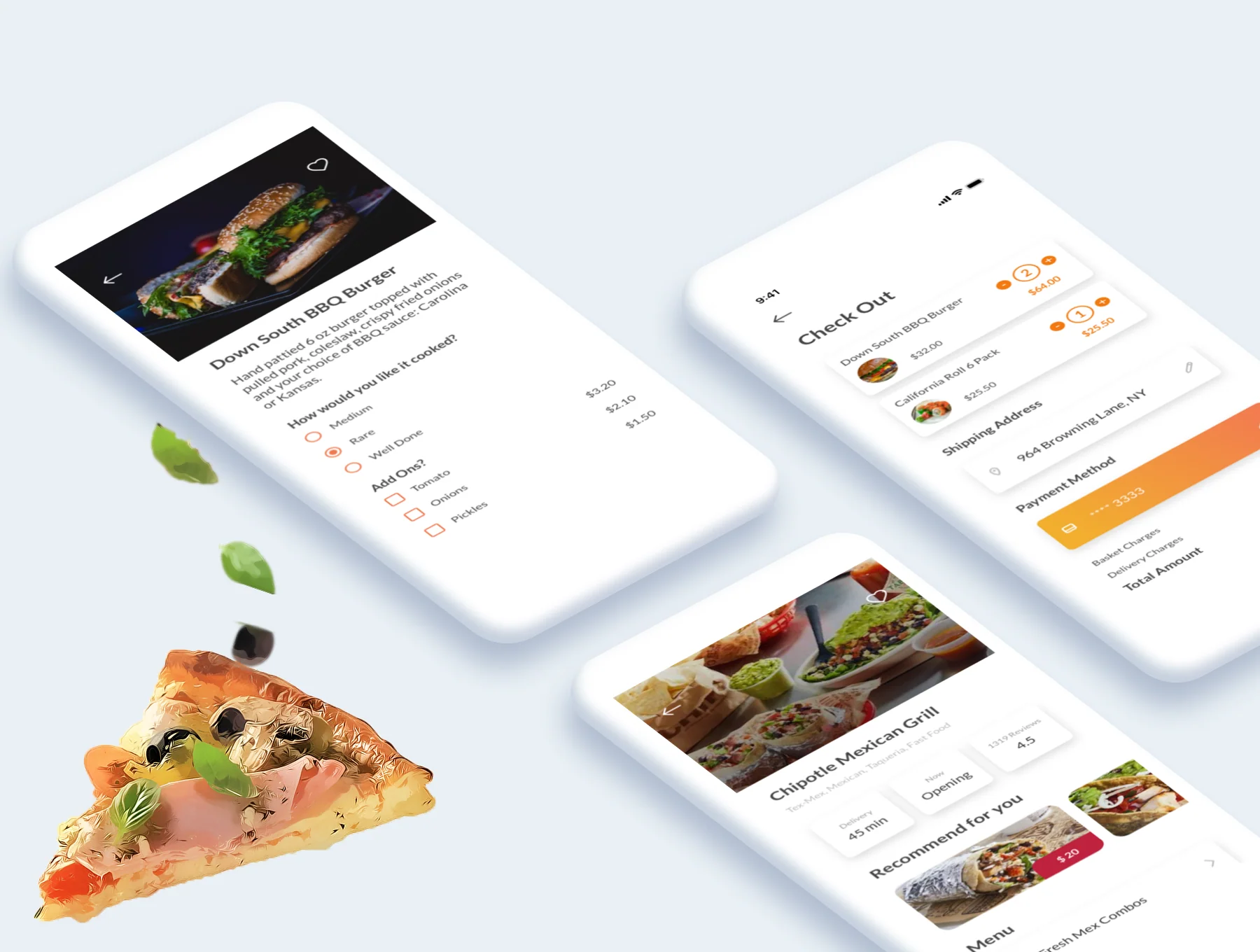 Mydonose Food Delivery UI Kit 6