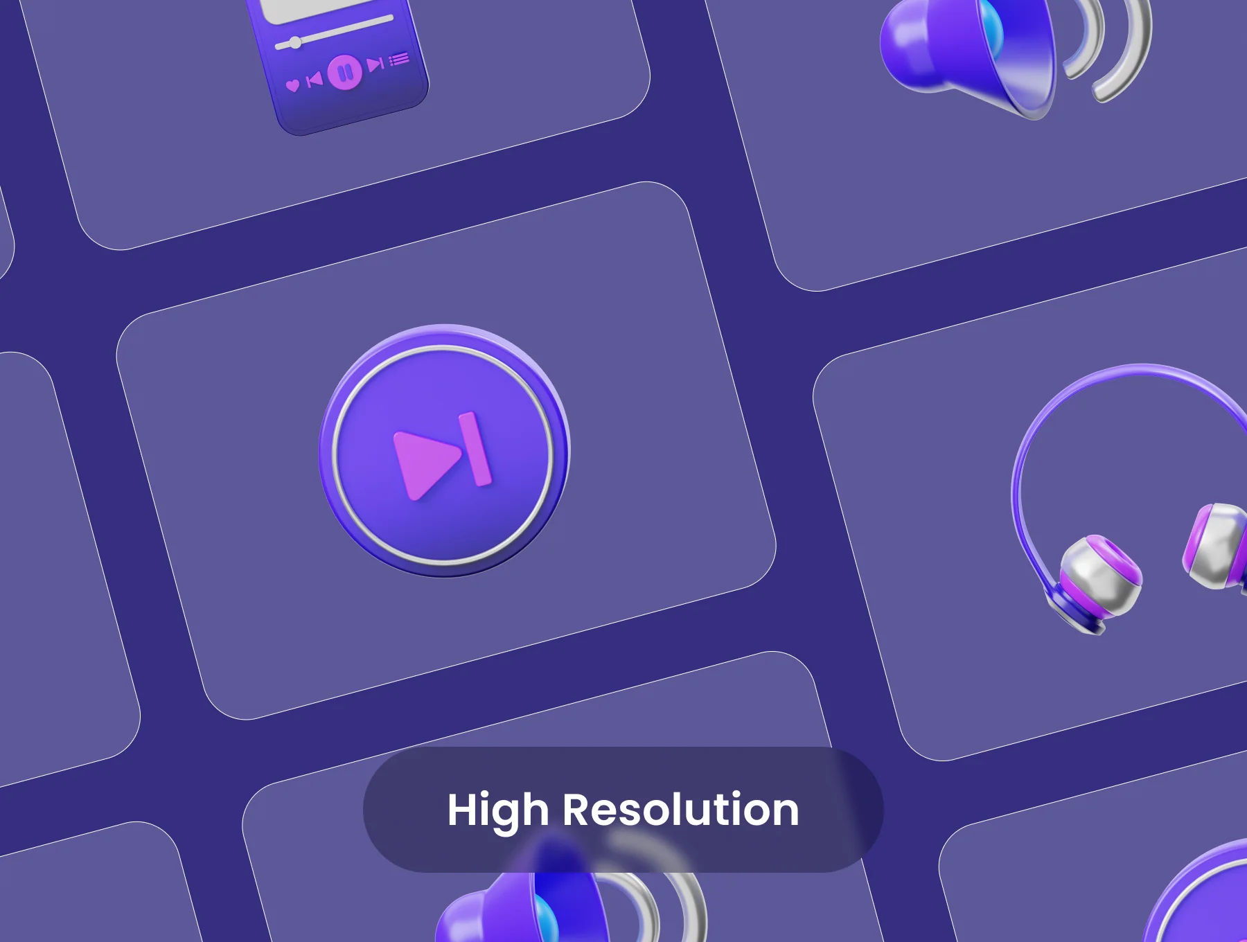 MYMUSIC: 3D Music Icons 3