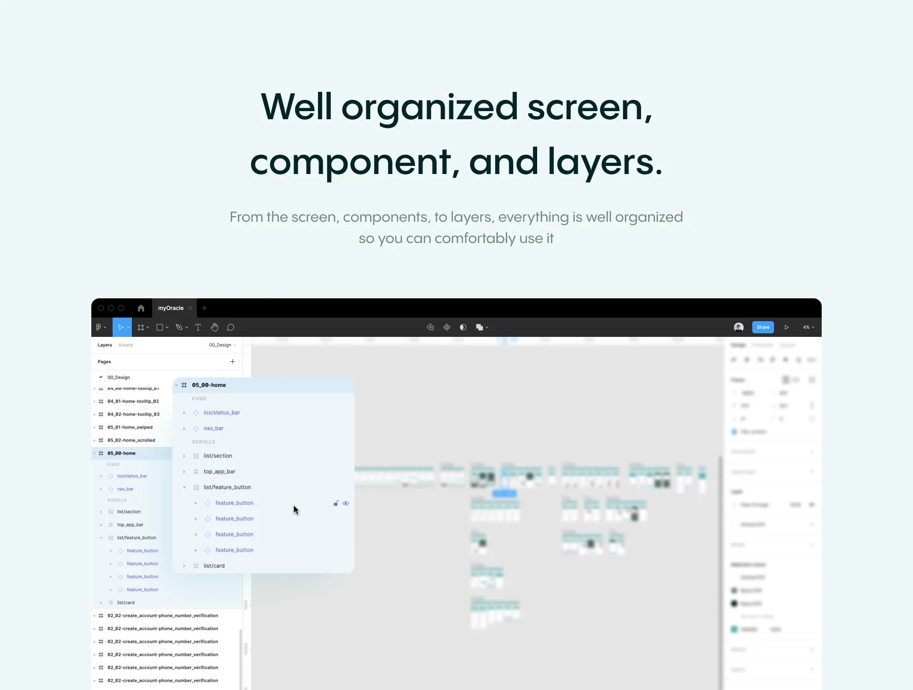 myOracle - Internet Provider App UI Kit 2