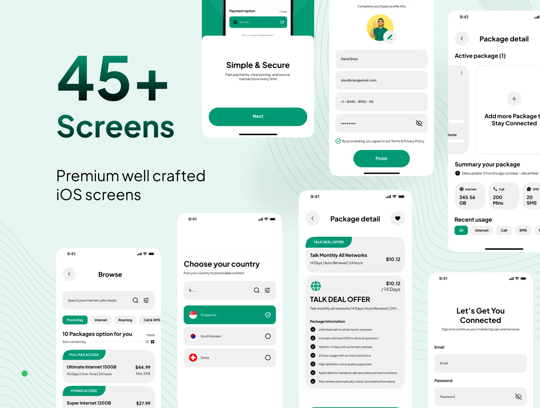 Myternet - Internet Provider App UI Kit 2
