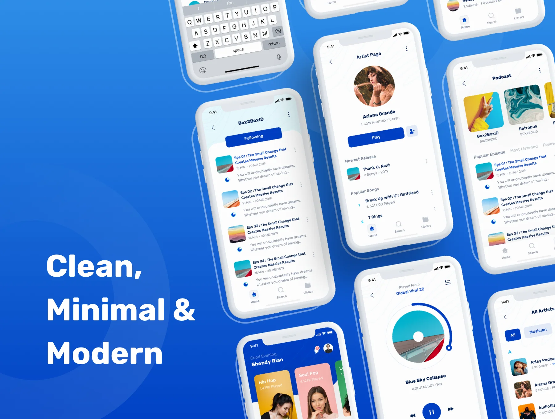Myusic - Music & Podcast UI Kit 4