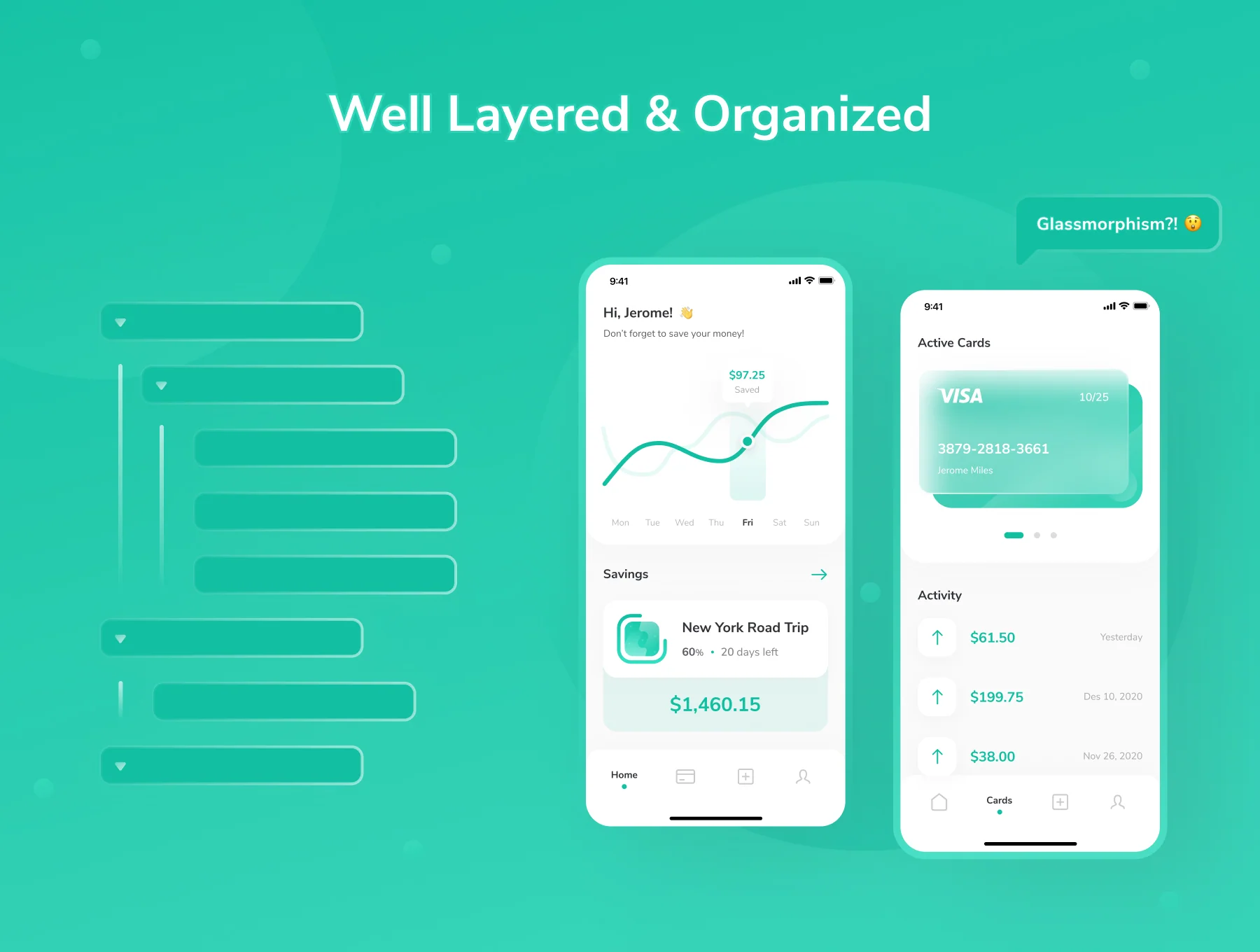 Nabu - Money Savings App UI KIt 3