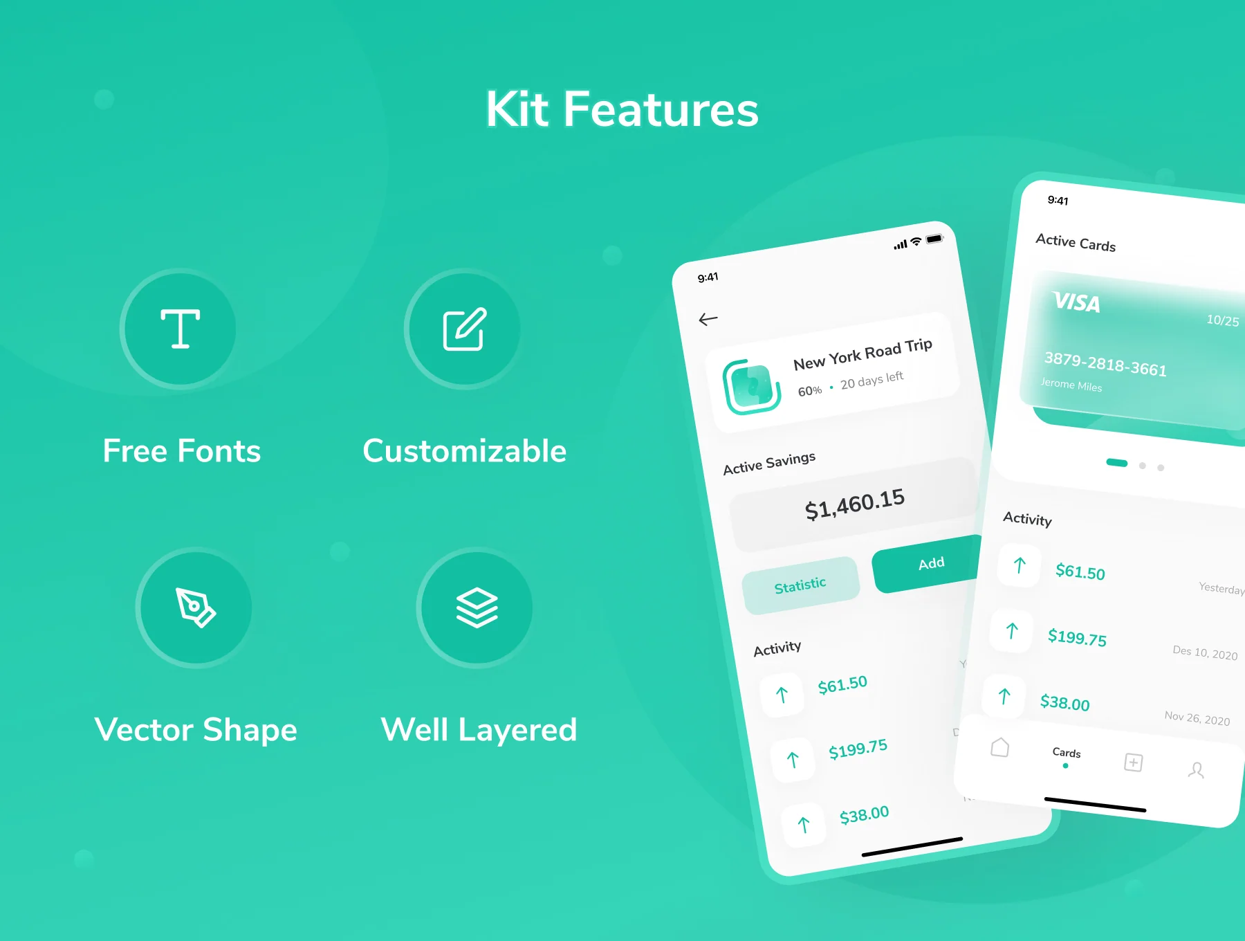 Nabu - Money Savings App UI KIt 4