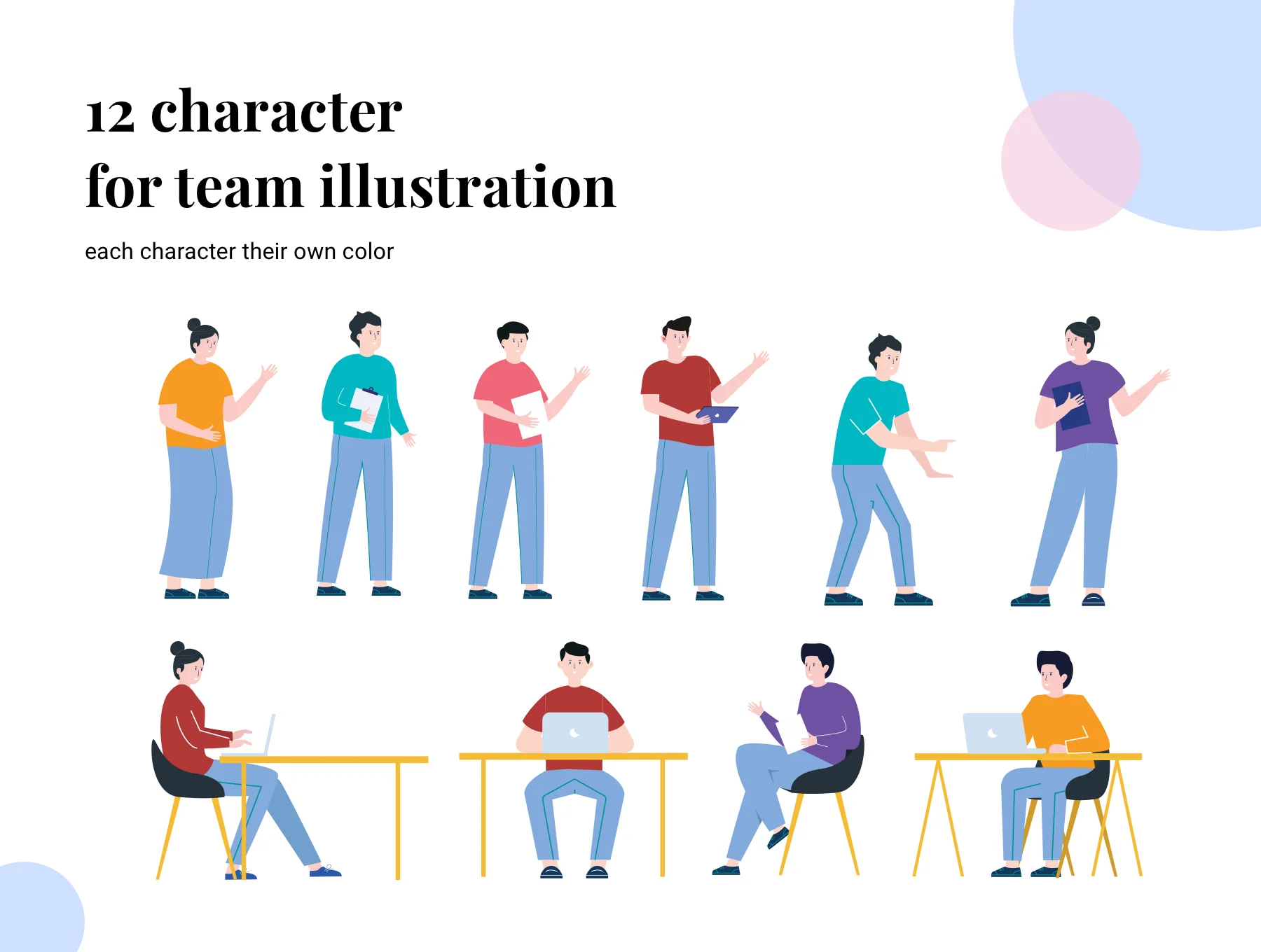 Nada - Startup & Team work Illustrations 2