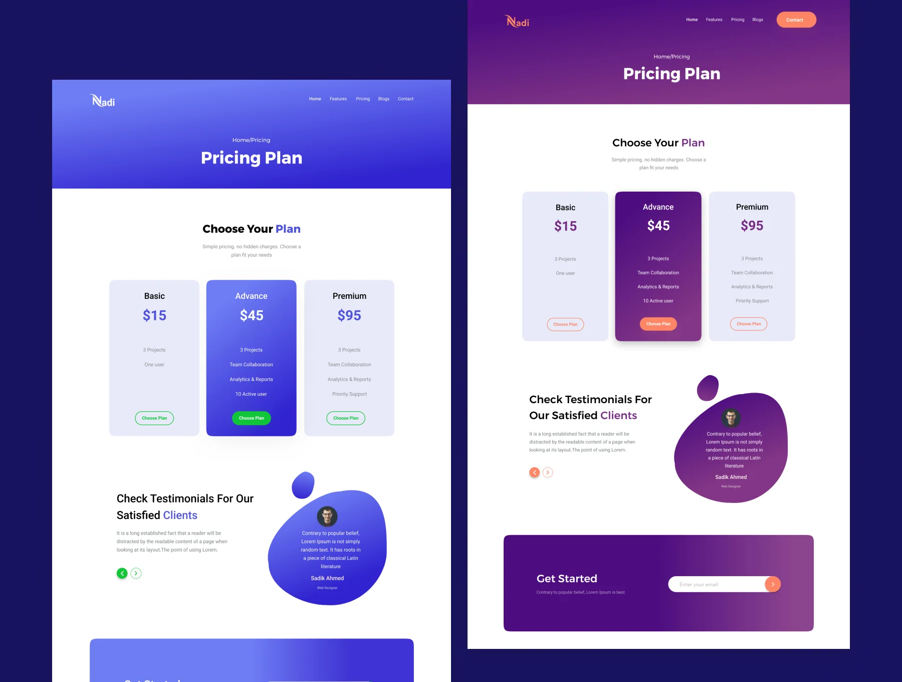 Nadi - SaaS Landing Page 4