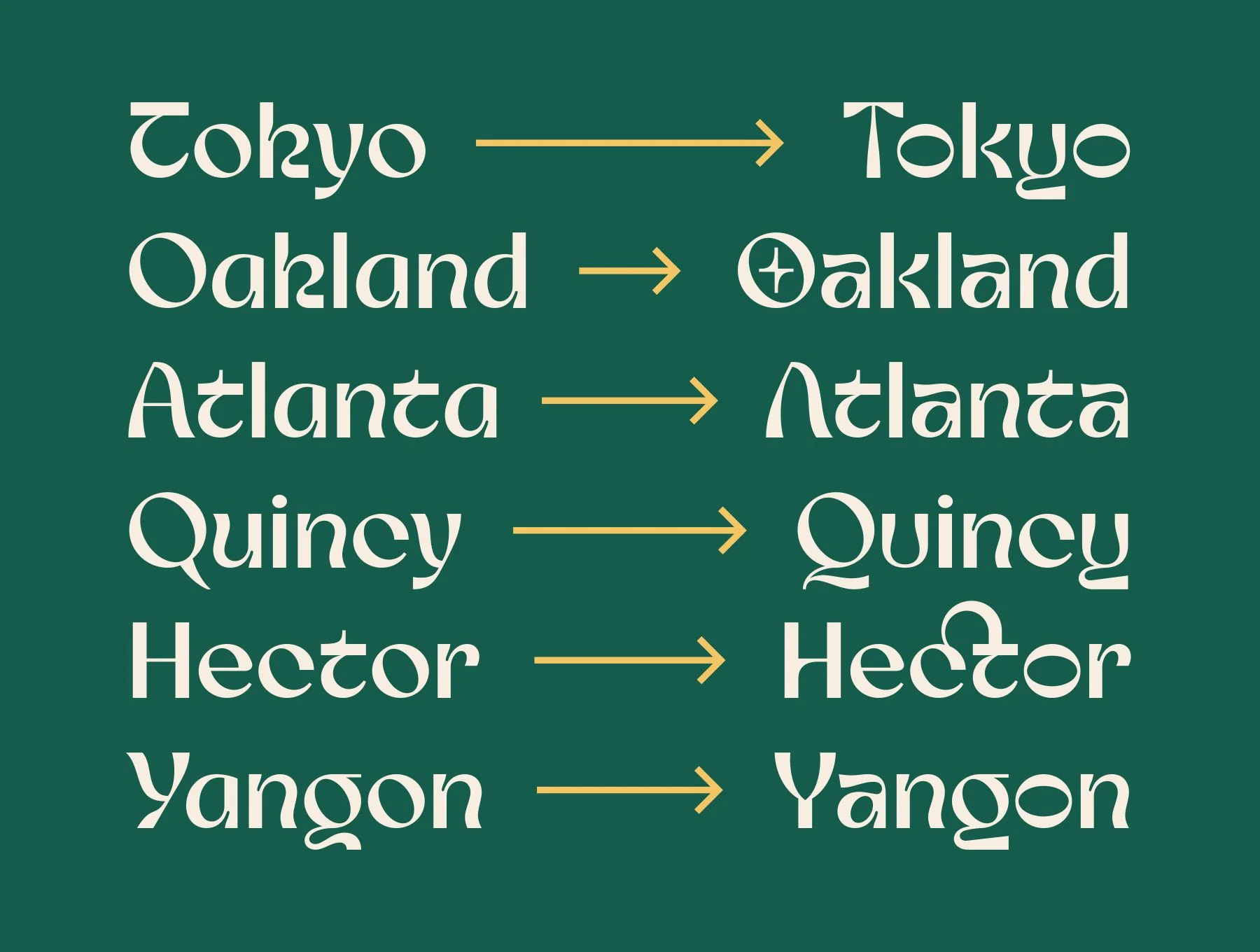 Nagoku Font Family 7