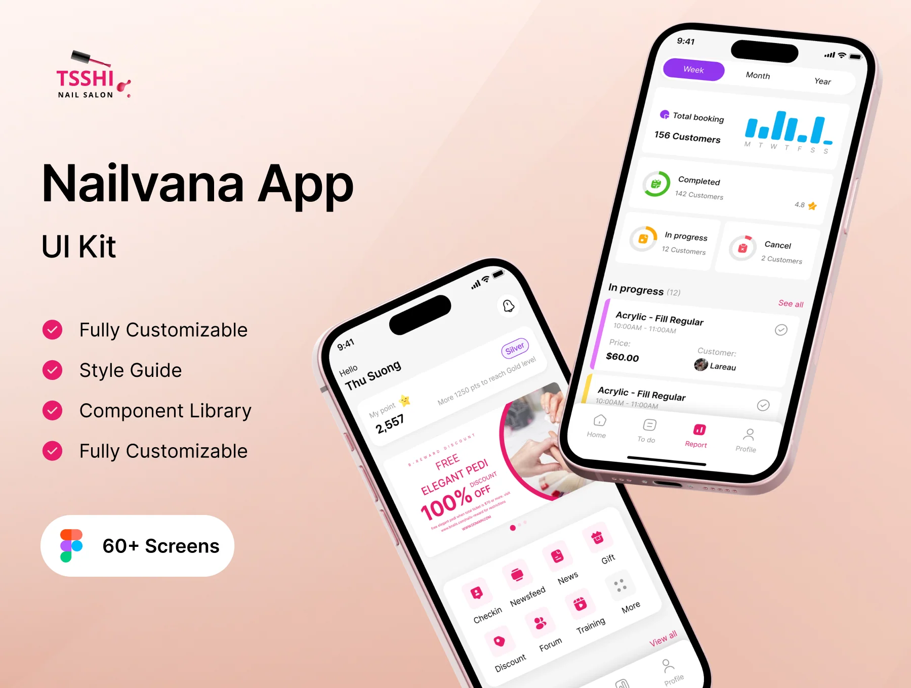 Nailvana App UI kit