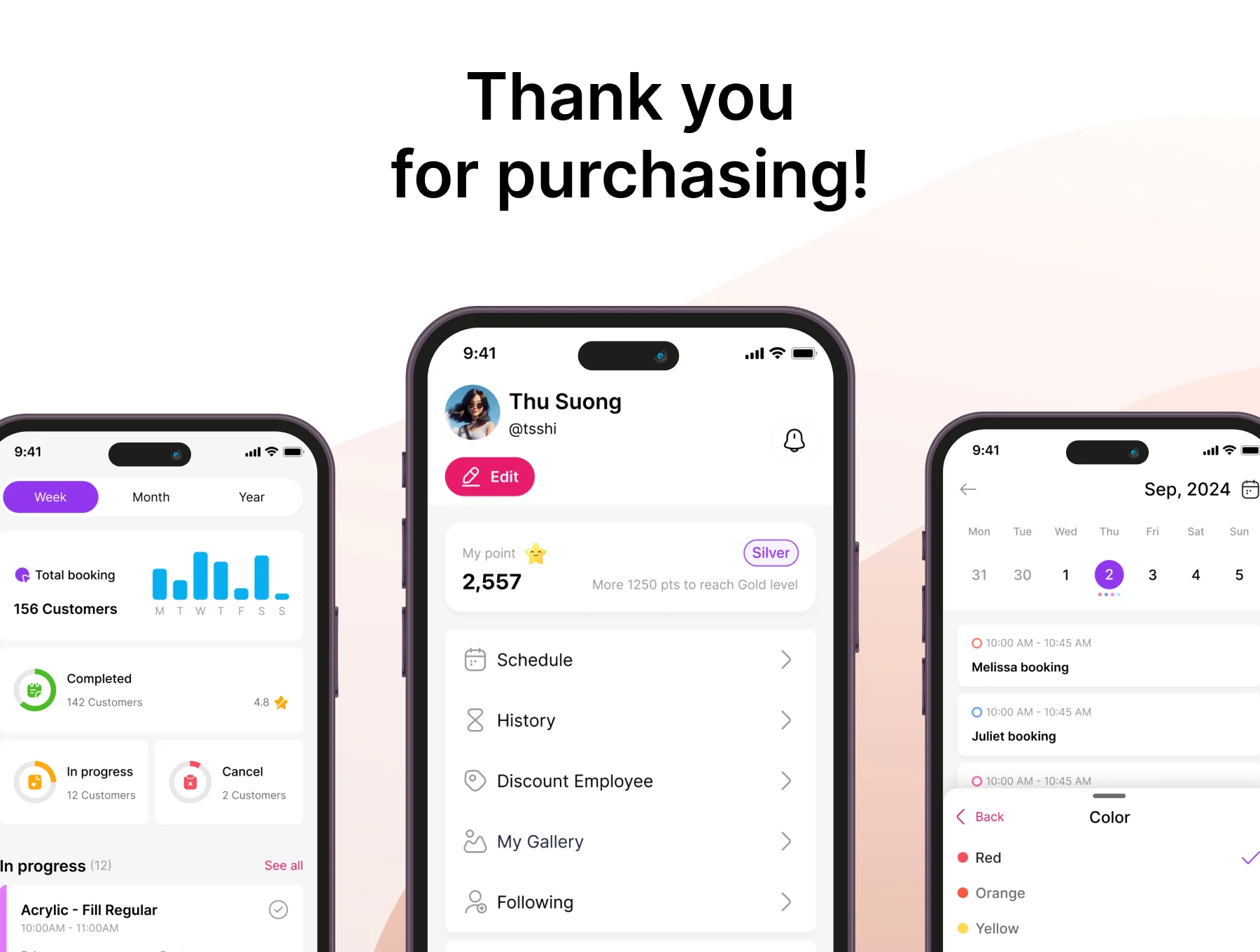 Nailvana App UI kit 6